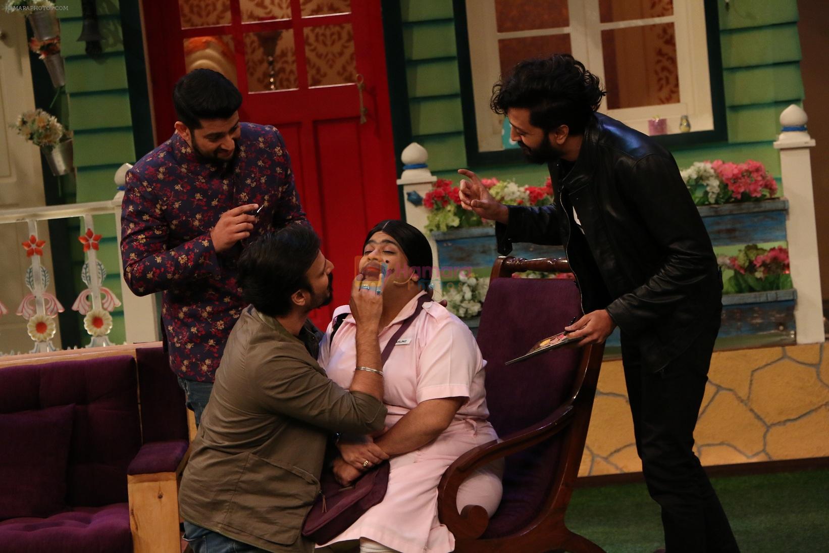 Great Grand Masti promotion on the sets of The Kapil Sharma Show