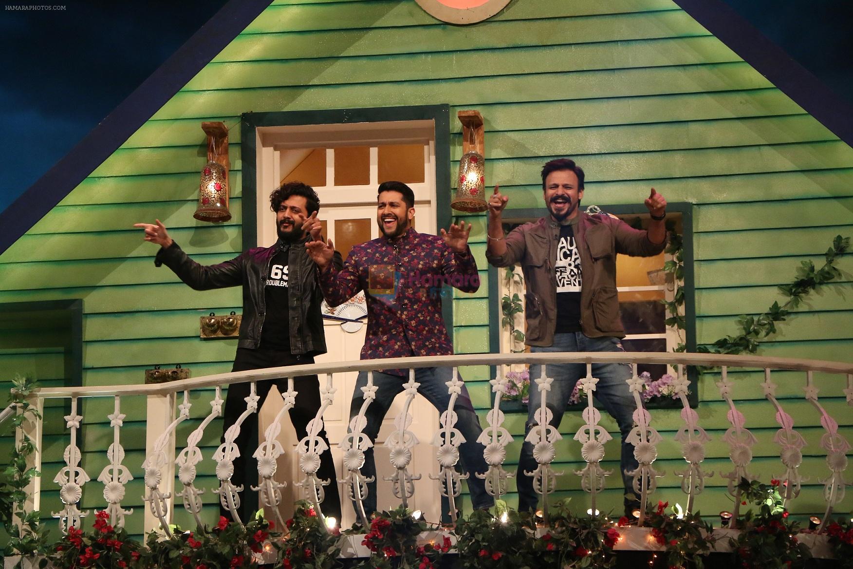 Great Grand Masti promotion on the sets of The Kapil Sharma Show
