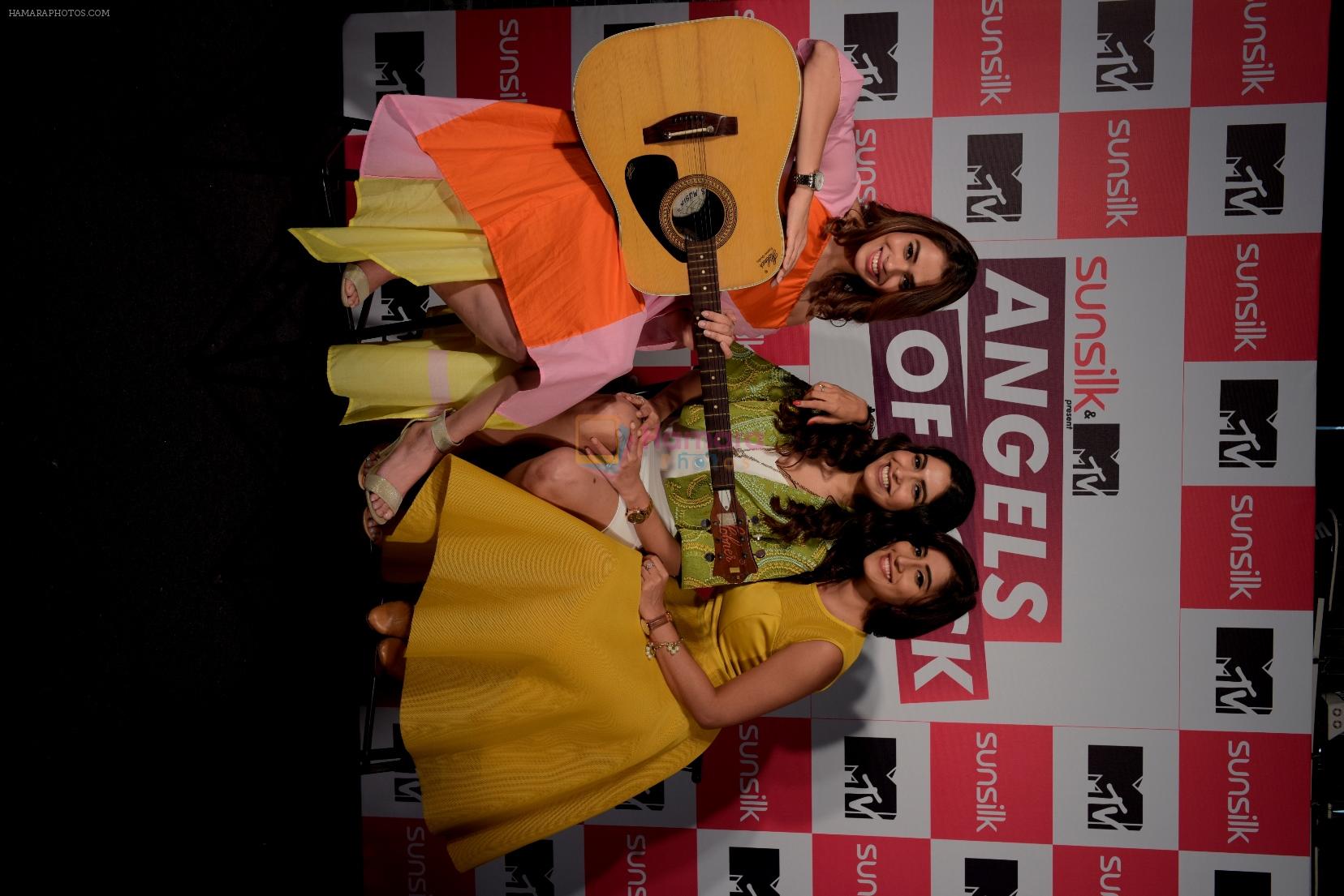 Sunsilk & MTV present Angels of Rock - Angels Shalmali Kholgade, Anusha Mani and Akasa Singh