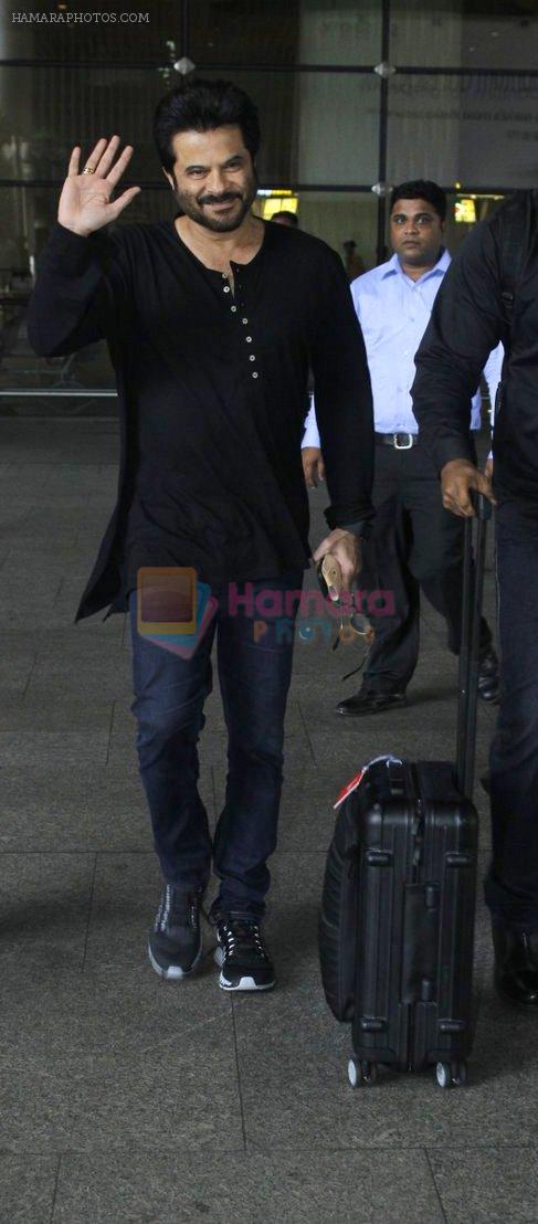 Anil Kapoor At Airport on 13th July 2016