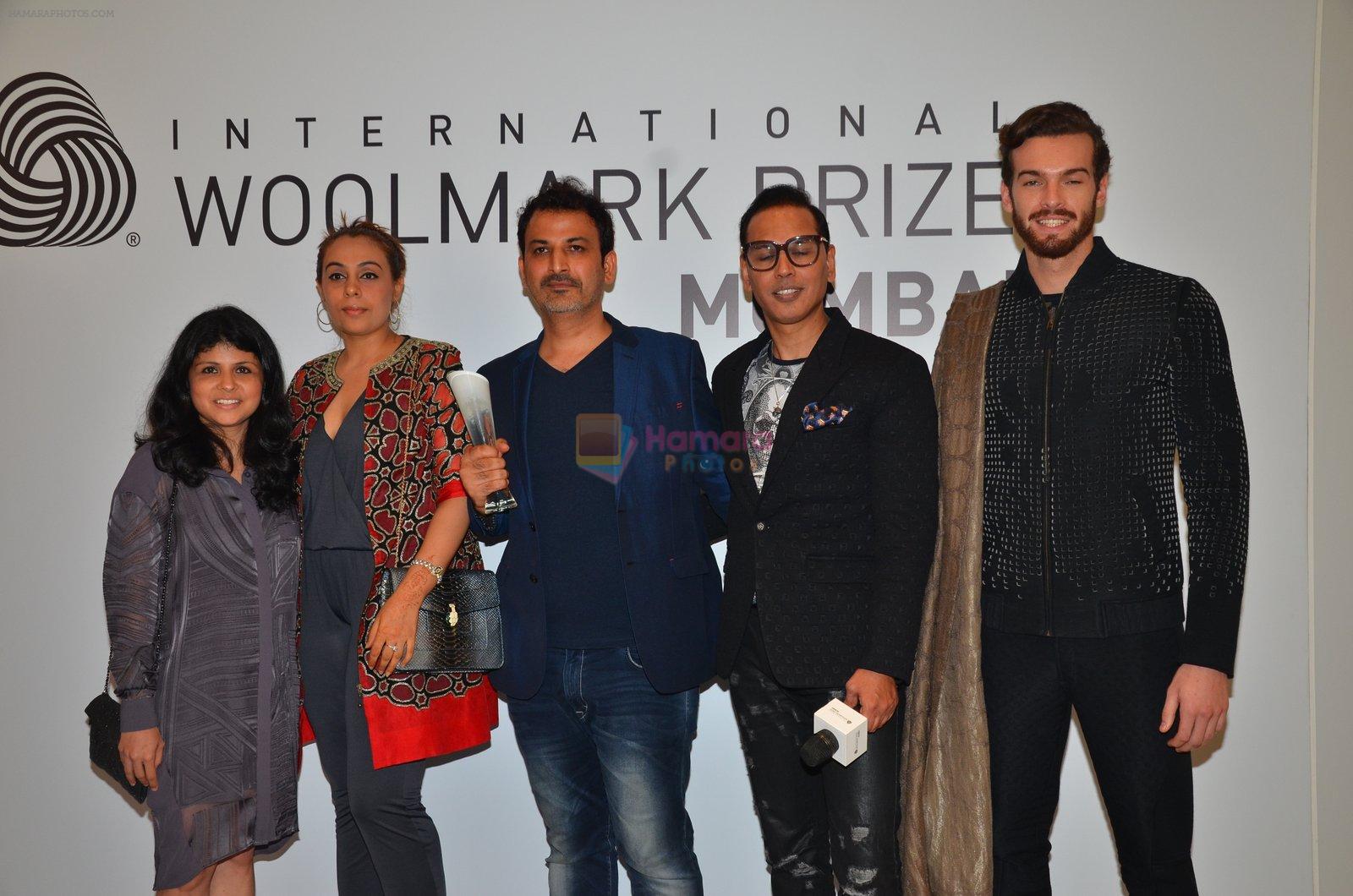 at International Woolmark prize mumbai on 15th July 2016