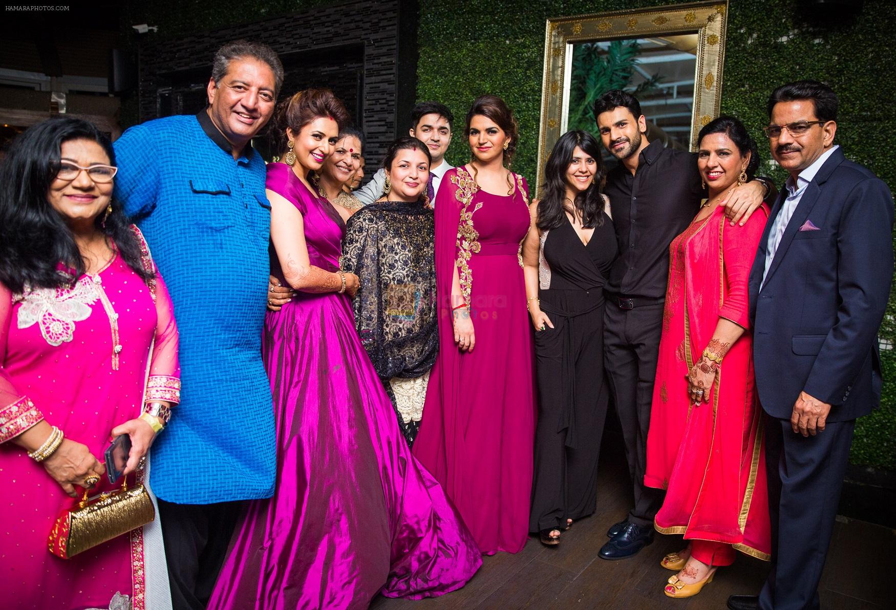Ekta Kapoor at Divyanka-Vivek's Happily Ever After Party in Mumbai on 14th july 2016