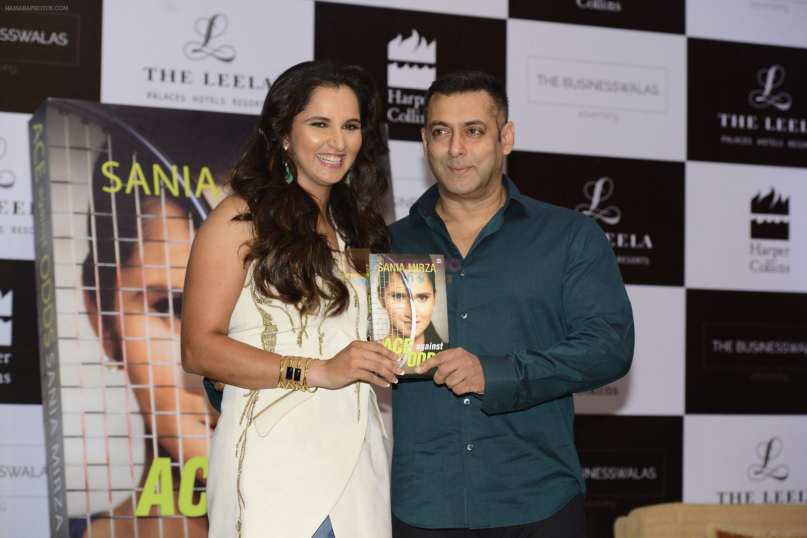 Salman Khan launches Sania Mirza's Autobiography on 17th July 2016