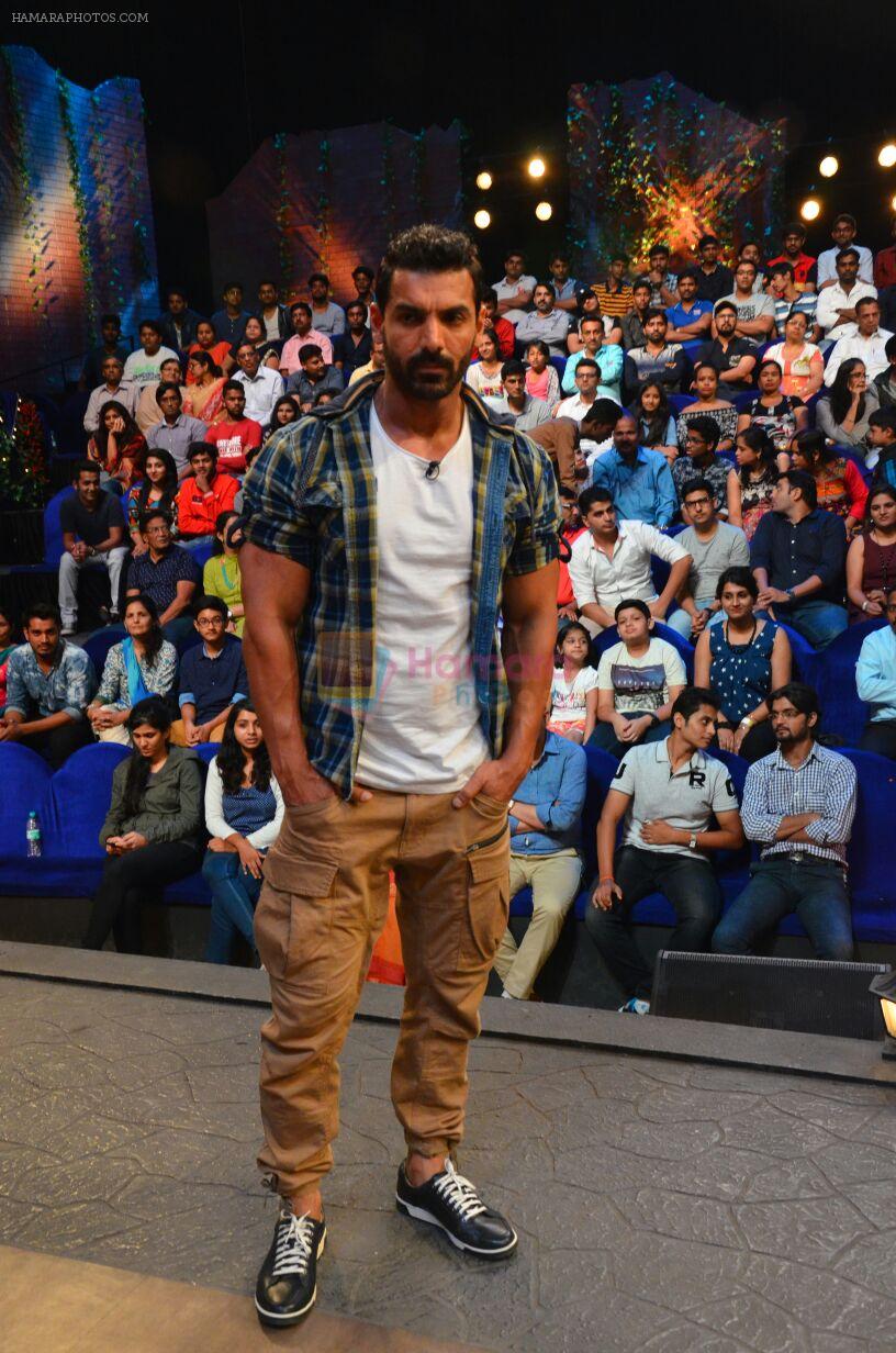 John Abraham promote Dishoom on the sets of The Kapil Sharma Show on 17th July 2016