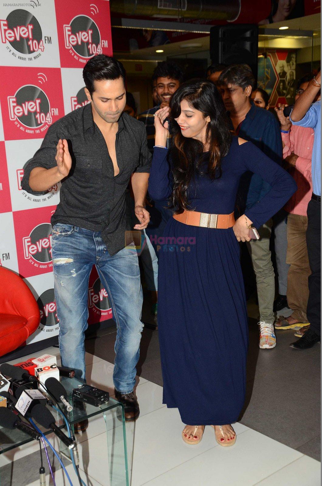 Varun Dhawan promote Dishoom on Fever 104 FM on 18th July 2016