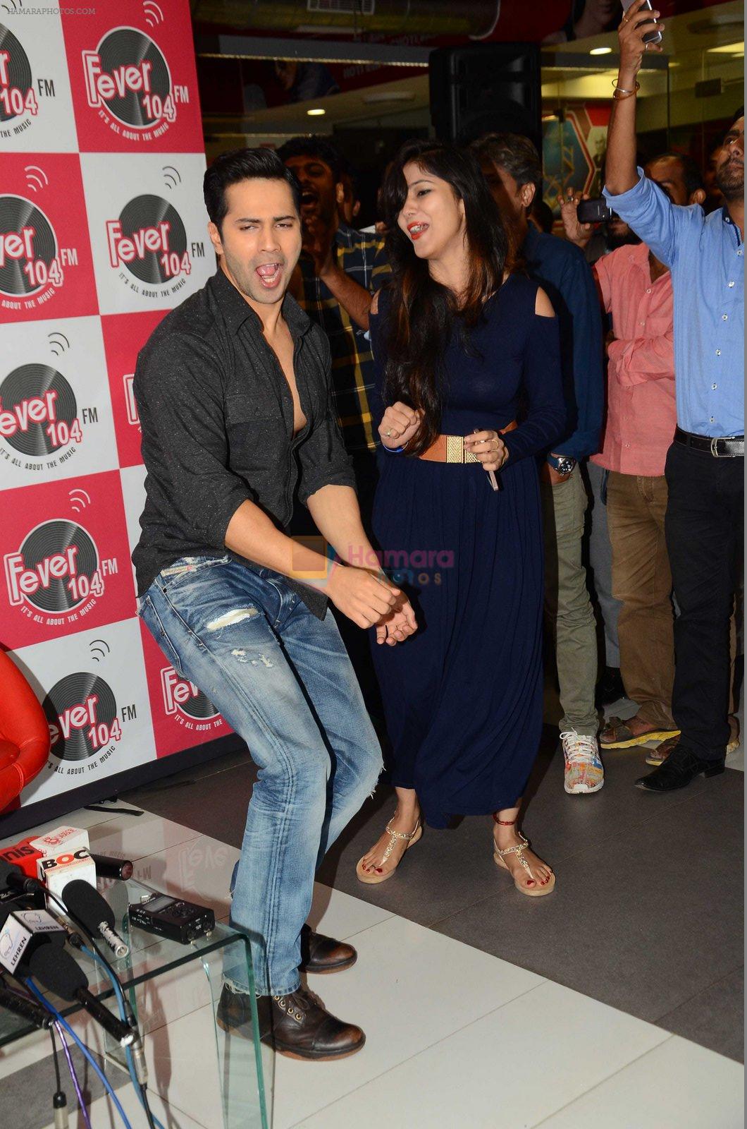 Varun Dhawan promote Dishoom on Fever 104 FM on 18th July 2016