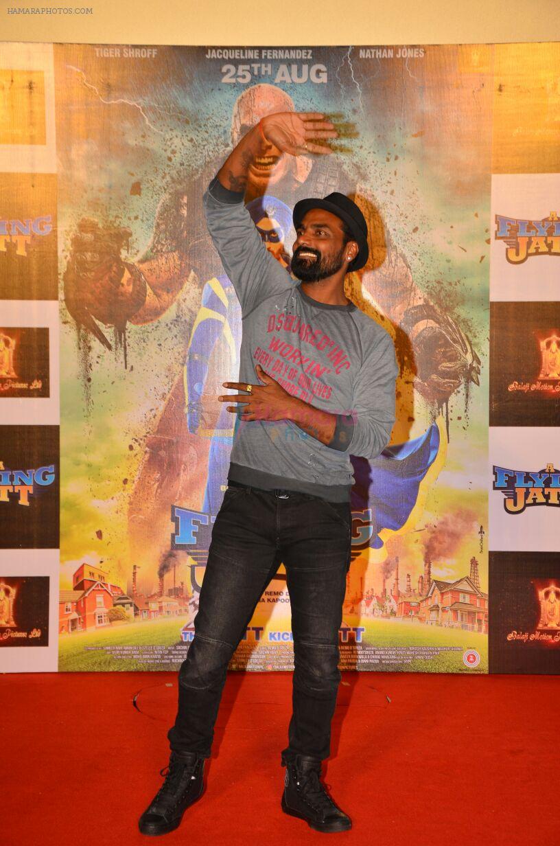 Remo D Souza at A Flying Jatt promotion on 18th July 2016