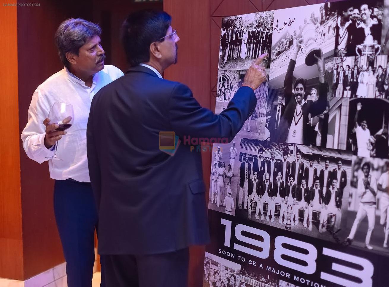 Kapil Dev at 1983 Movie Press Meet on 18th July 2016