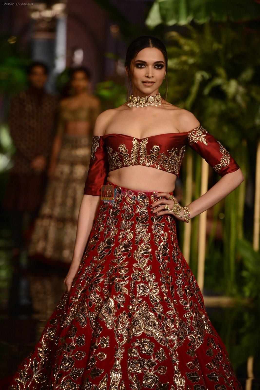 Deepika Padukone during the FDCI India Couture Week 2016 at the Taj Palace on July 21, 2016