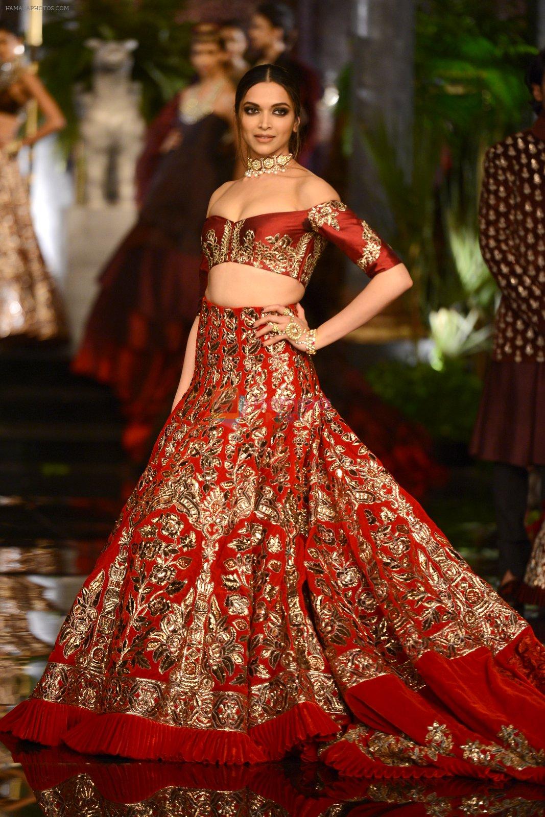 Deepika Padukone during the FDCI India Couture Week 2016 at the Taj Palace on July 21, 2016