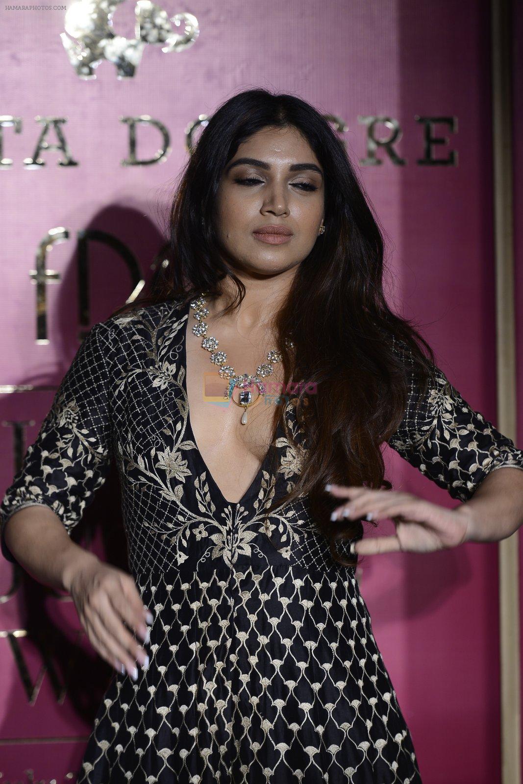 Bhumi Pednekar at Anita Dongre show at the FDCI India Couture Week 2016 on 21st July 2016