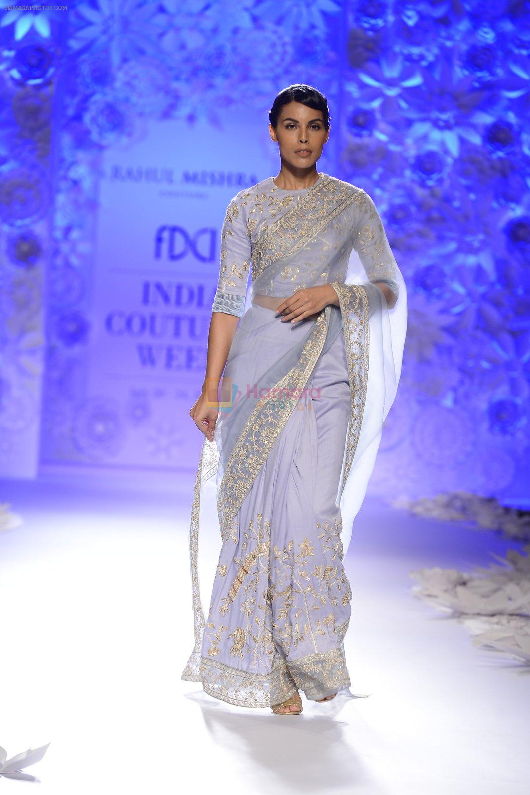 Rahul Mishra showcases Monsoon Diaries at the FDCI India Couture Week 2016 in Taj Palace on 22 July 2016