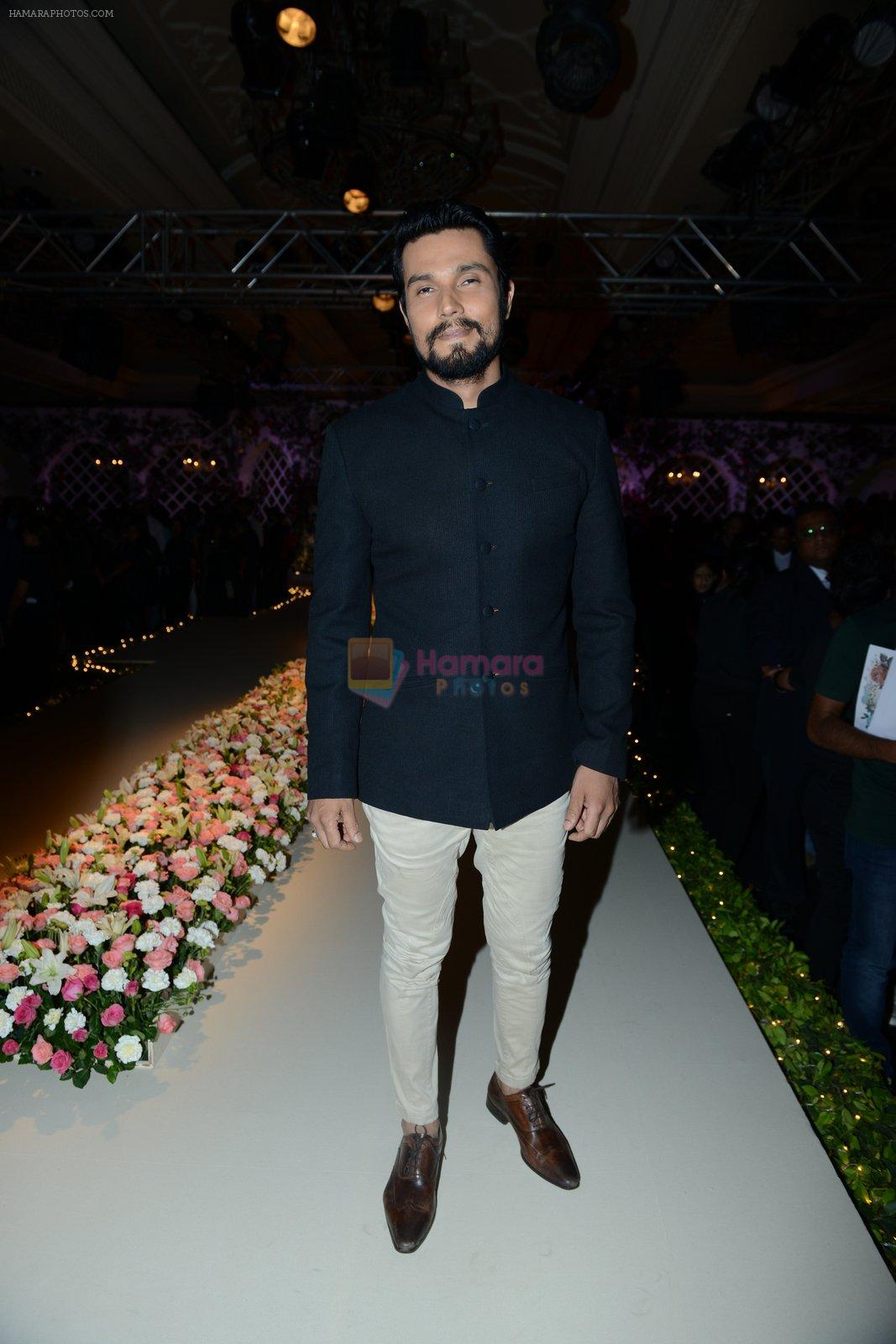 Randeep Hooda during Varun Bahl show Vintage Garden at the India Couture Week 2016, in New Delhi, India on July 23, 2016