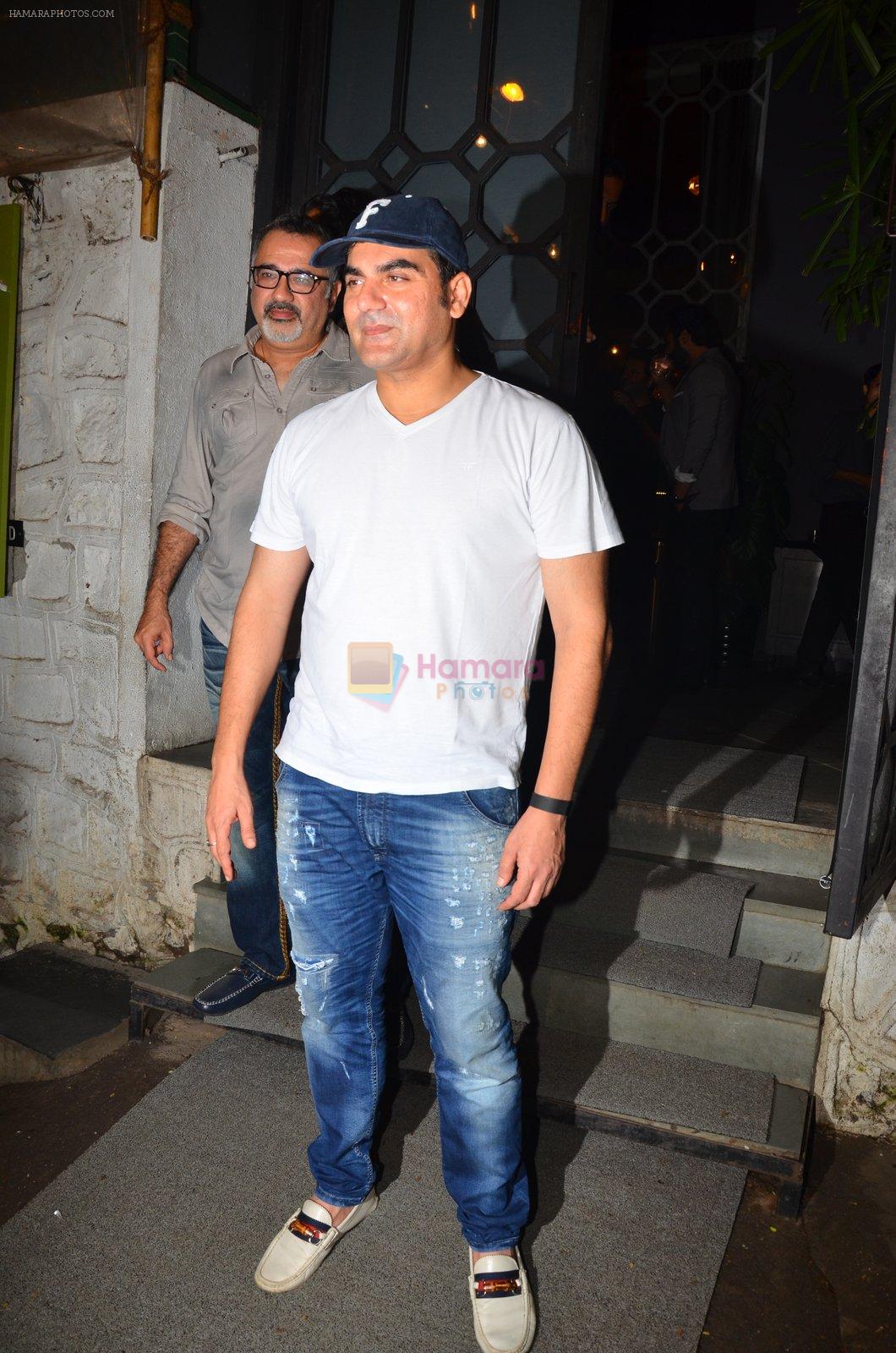 Arbaaz Khan at a star-studded party for Caterina Murino on 26th July 2016