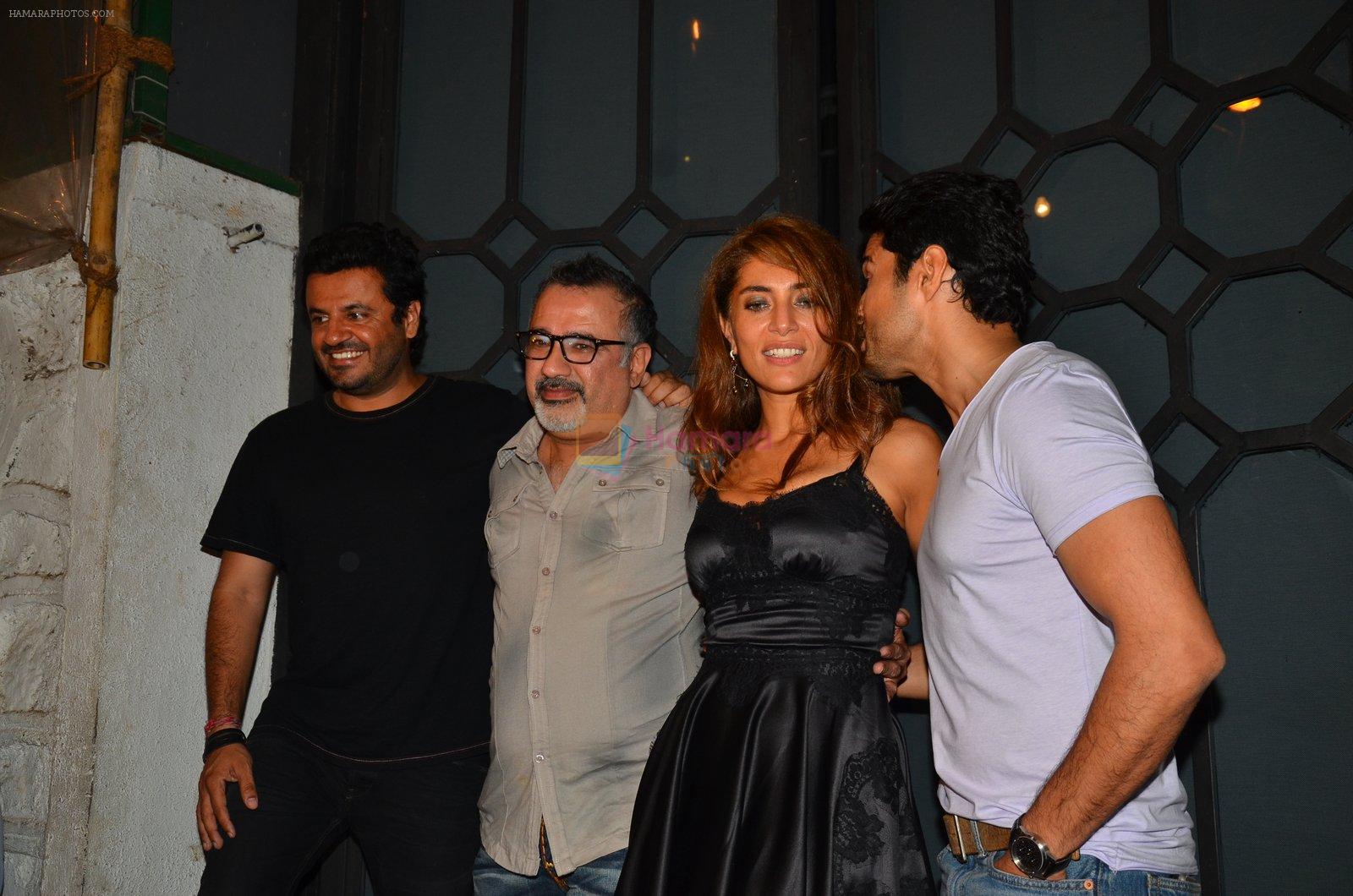 Vikas Bahl, Caterina Murino, Rajeev Khandelwal at a star-studded party for Caterina Murino on 26th July 2016