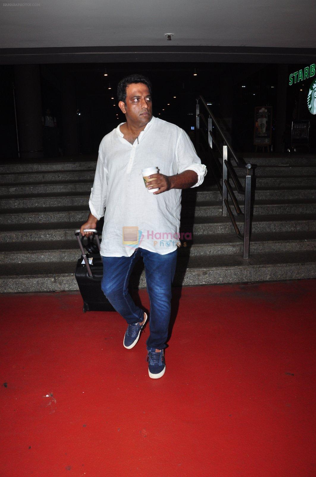 Anurag Basu snapped at airport on 27th July 2016