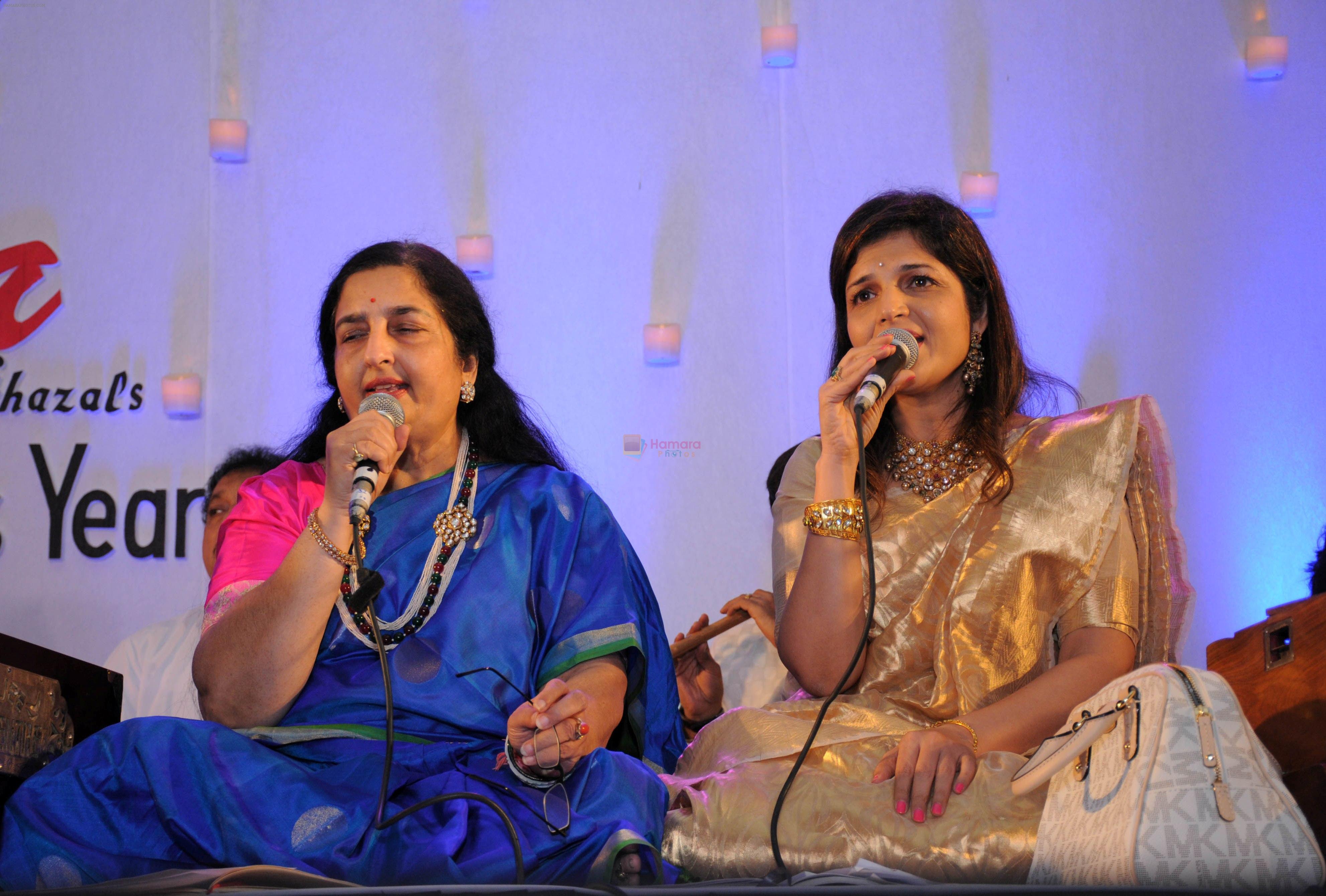 Anuradha Paudwal and Kavita Paudwal at Ghazal Festival in Mumbai on 30th July 2016