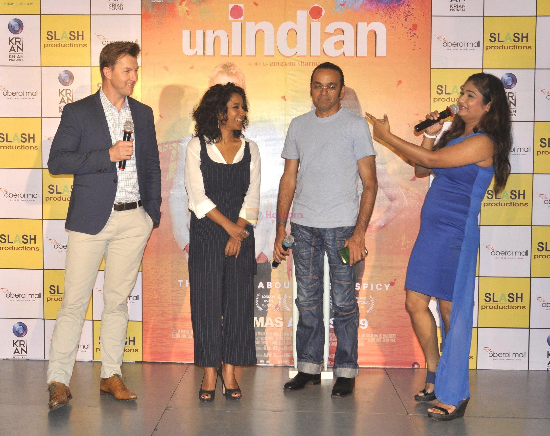 Brett Lee, Tannishtha Chatterjee, Anupam Sharma at Oberoi mall event on 29th July 2016