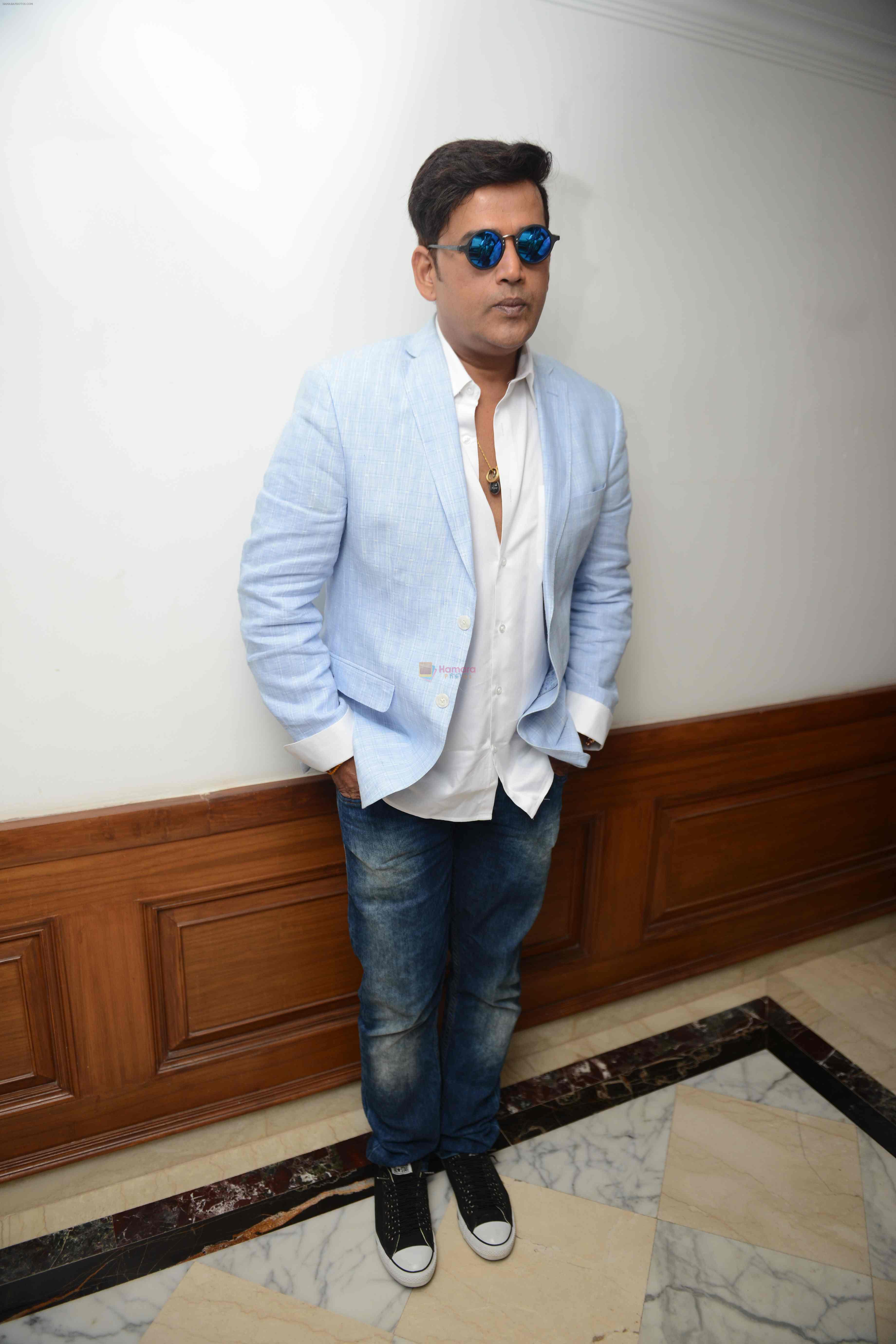 Ravi Kishan during the Press confrence of Luv Kush biggest Ram Leela at Constitutional Club, Rafi Marg in New Delhi on 31st July 2016