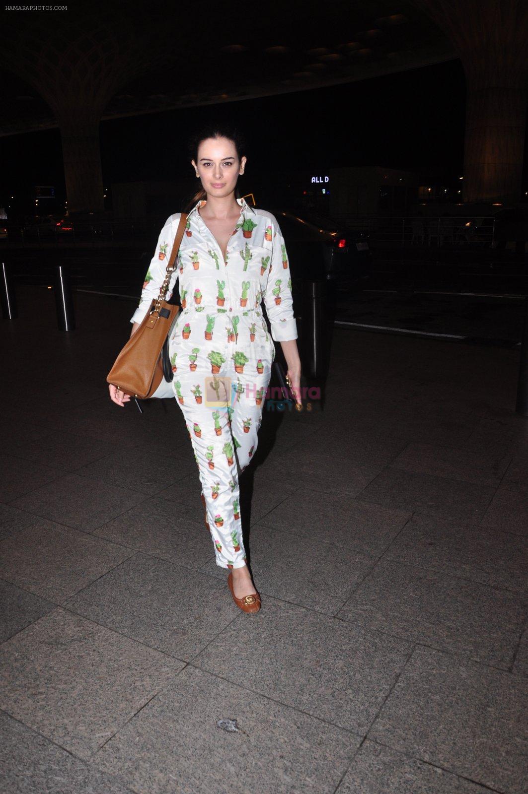 Evelyn Sharma snapped at airport on 1st Aug 2016