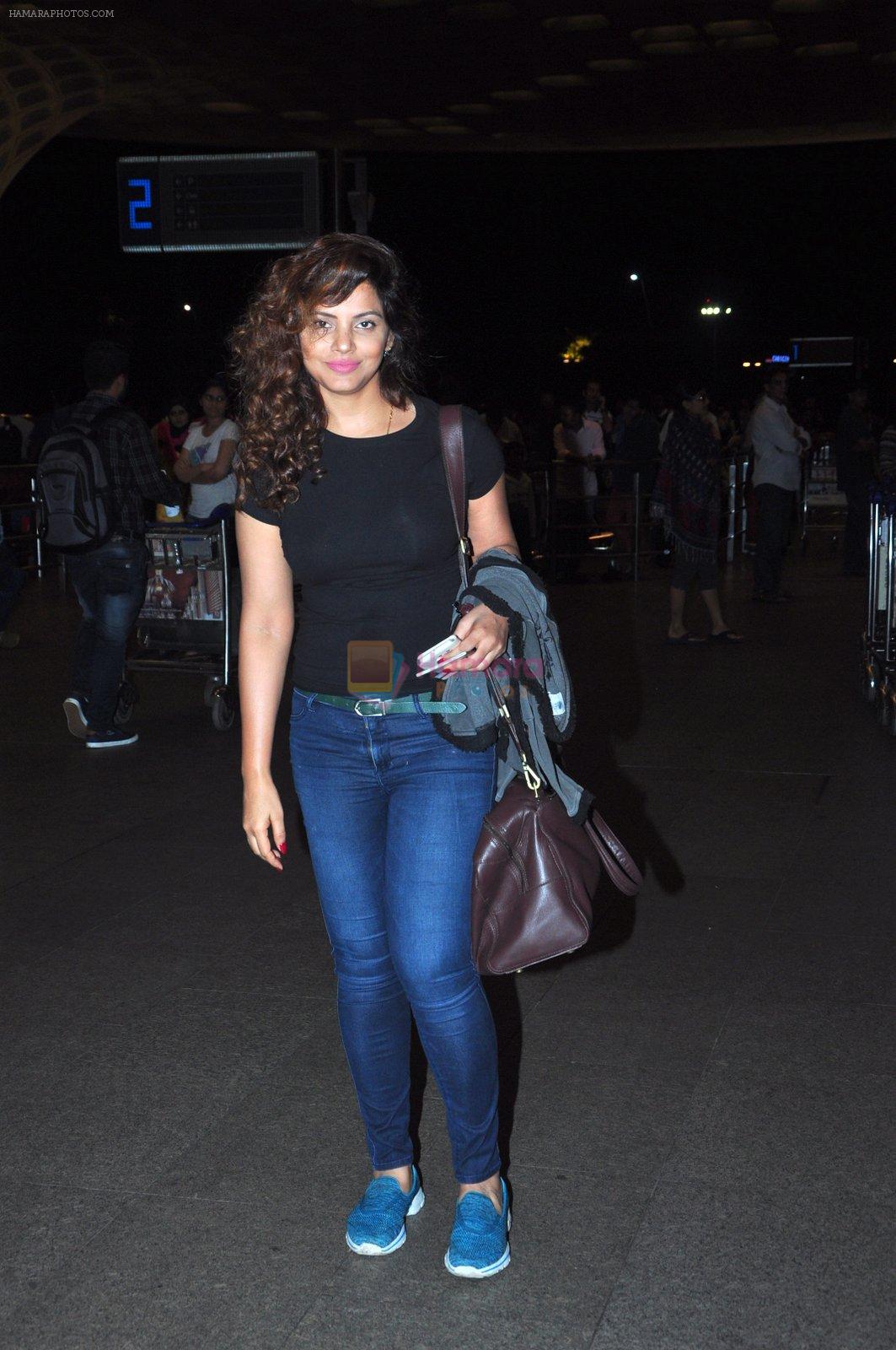 Neetu Chandra snapped at airport on 1st Aug 2016