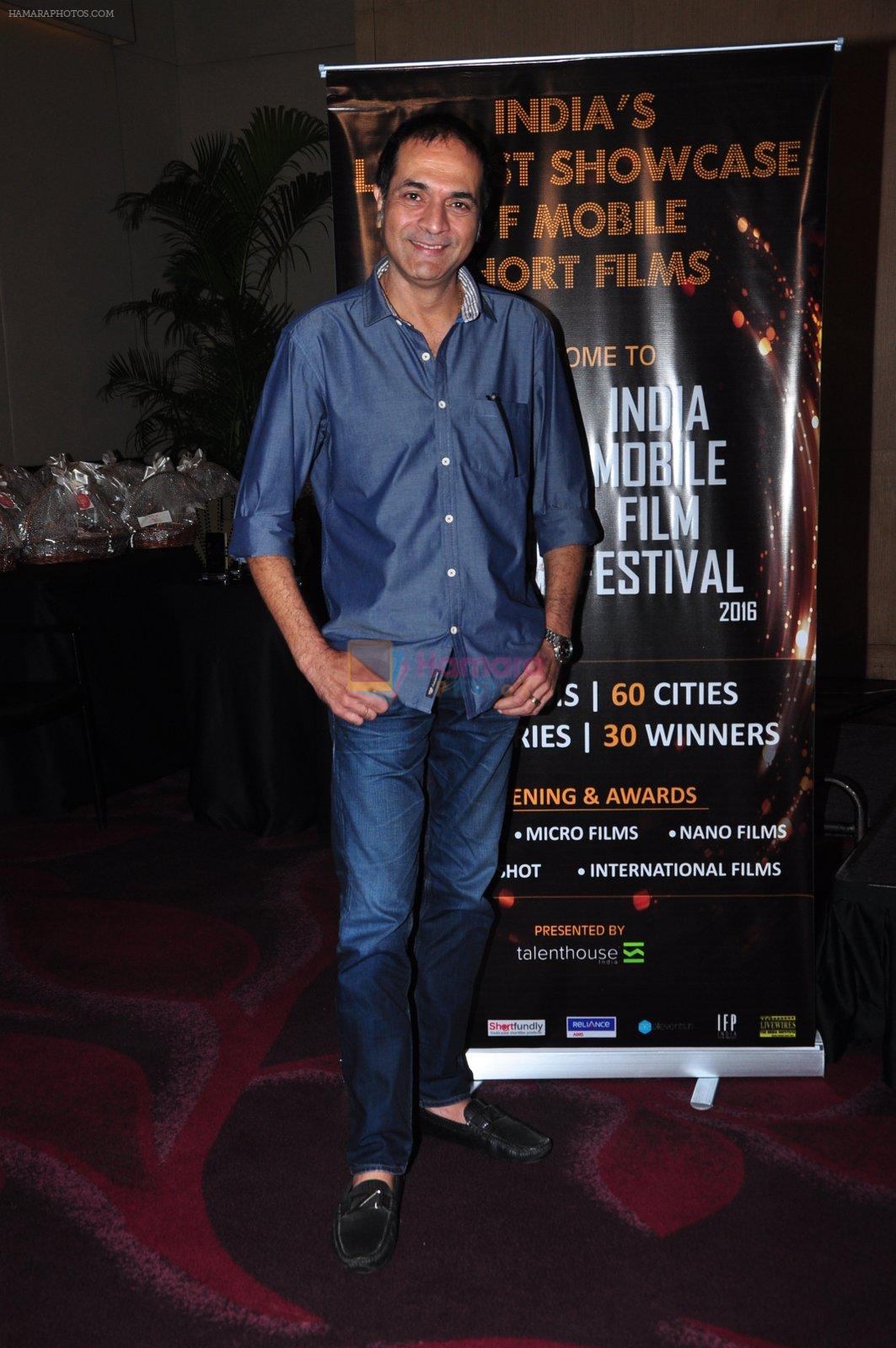 at India mobile film festival in Mumbai on 3rd Aug 2016