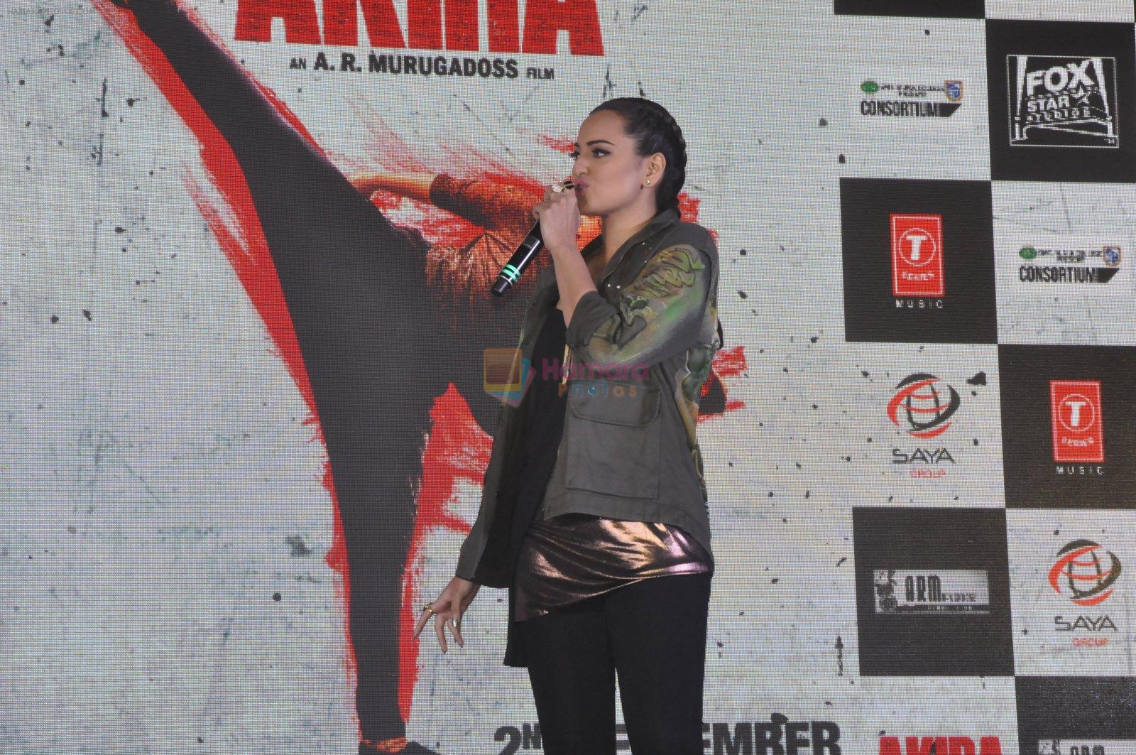 Sonakshi Sinha launches Rajj Rajj Ke song from Akira movie on 3rd August 2016