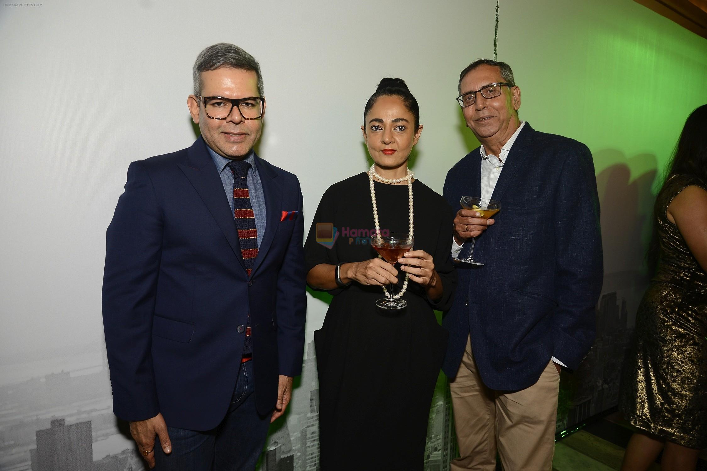 Vikram Raizada Sabina Chopra and AnilChopra At The Coach Launch Celebrations