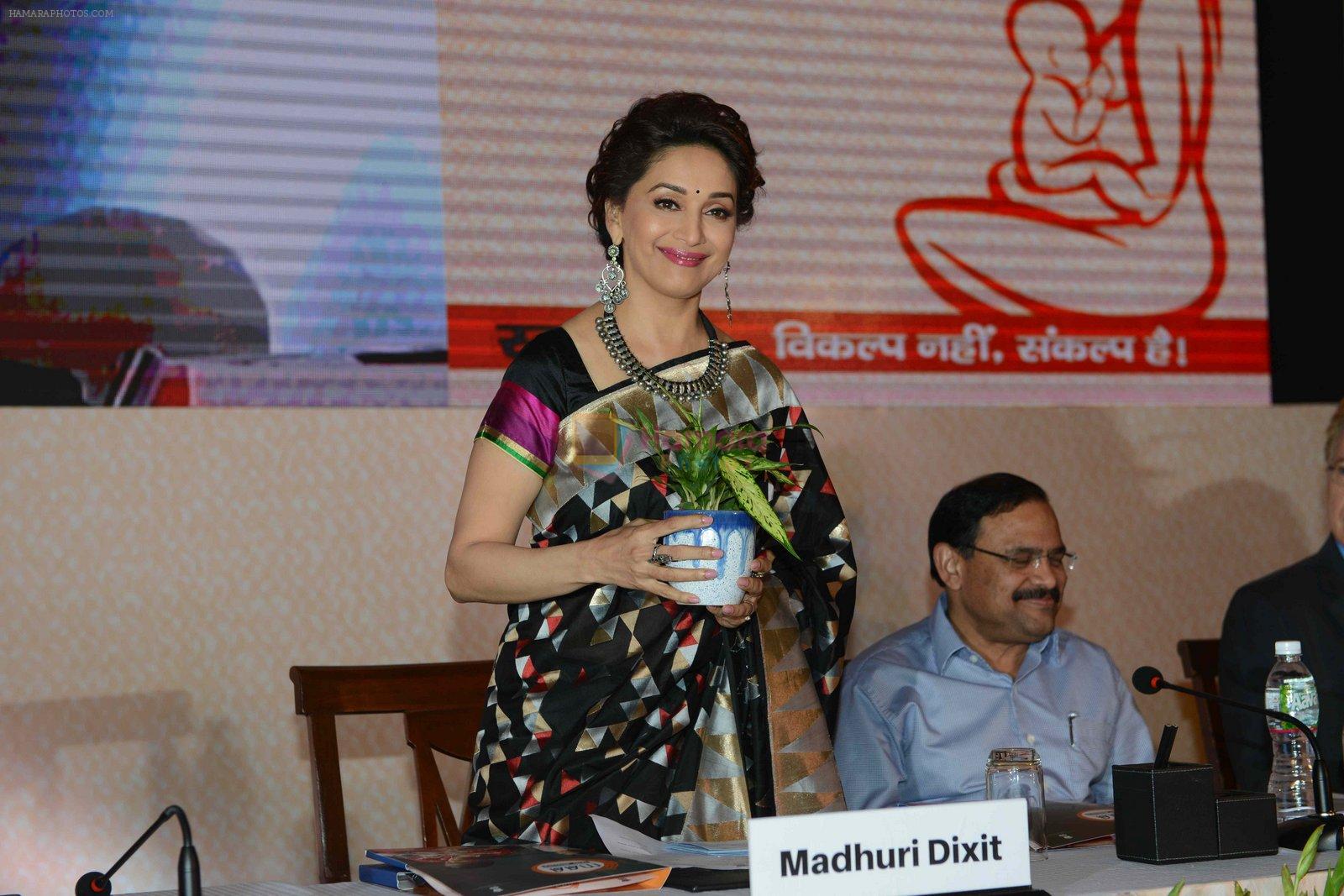 Madhuri Dixit at breastfeeding awareness campaign by unicef on 5th Aug 2016