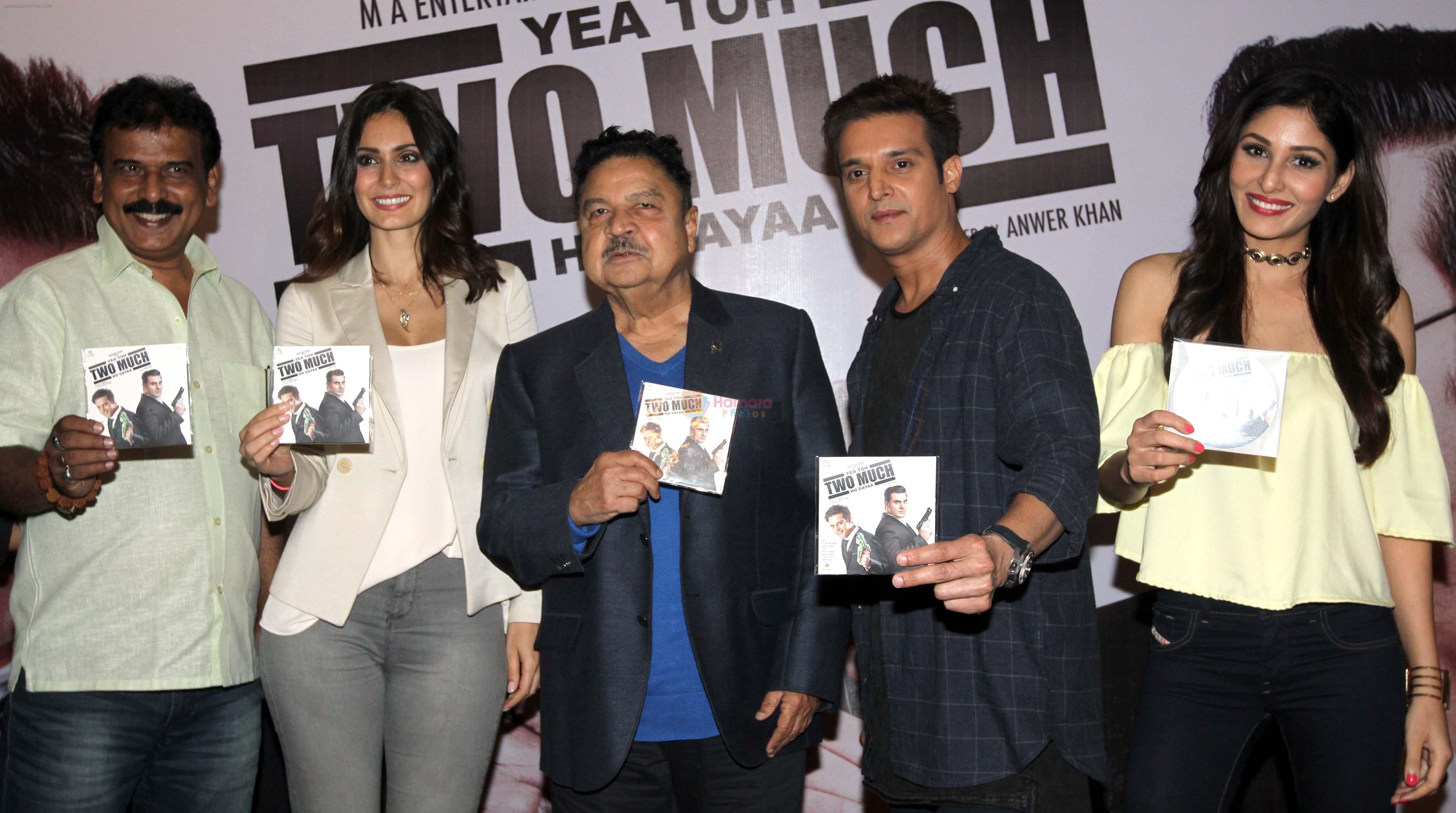 anwer khan,bruna abdullah,aa khan,jimmy shergill & pooja chopra at Yeh toh Two much hogaya film event on 6th Aug 2016