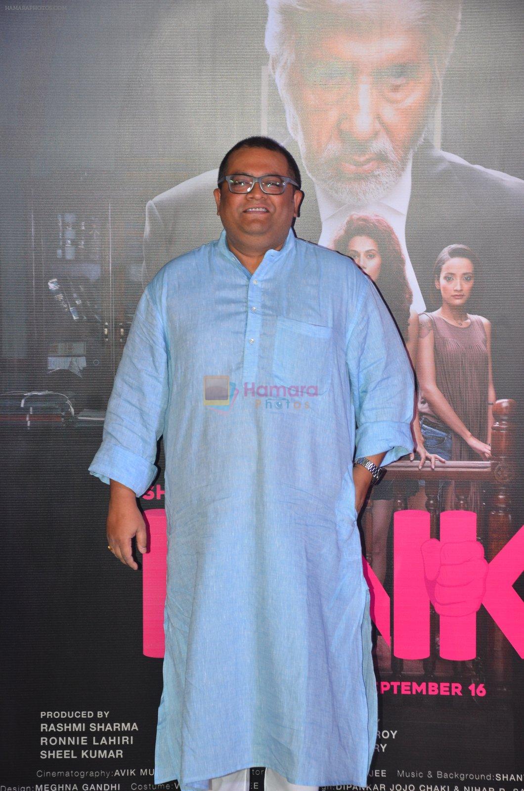 Aniruddha Roy Chowdhury at Pink trailer launch in Mumbai on 9th Aug 2016