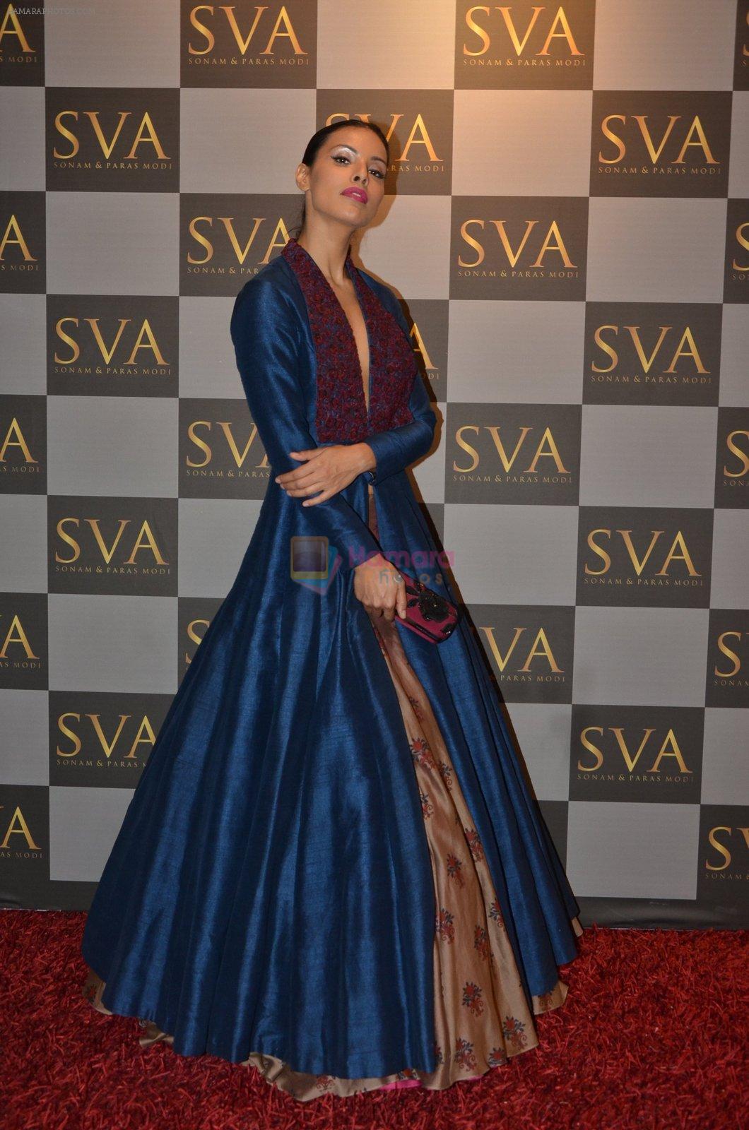 Deepti Gujral at SVA Autumn Winter collection launch on 9th Aug 2016