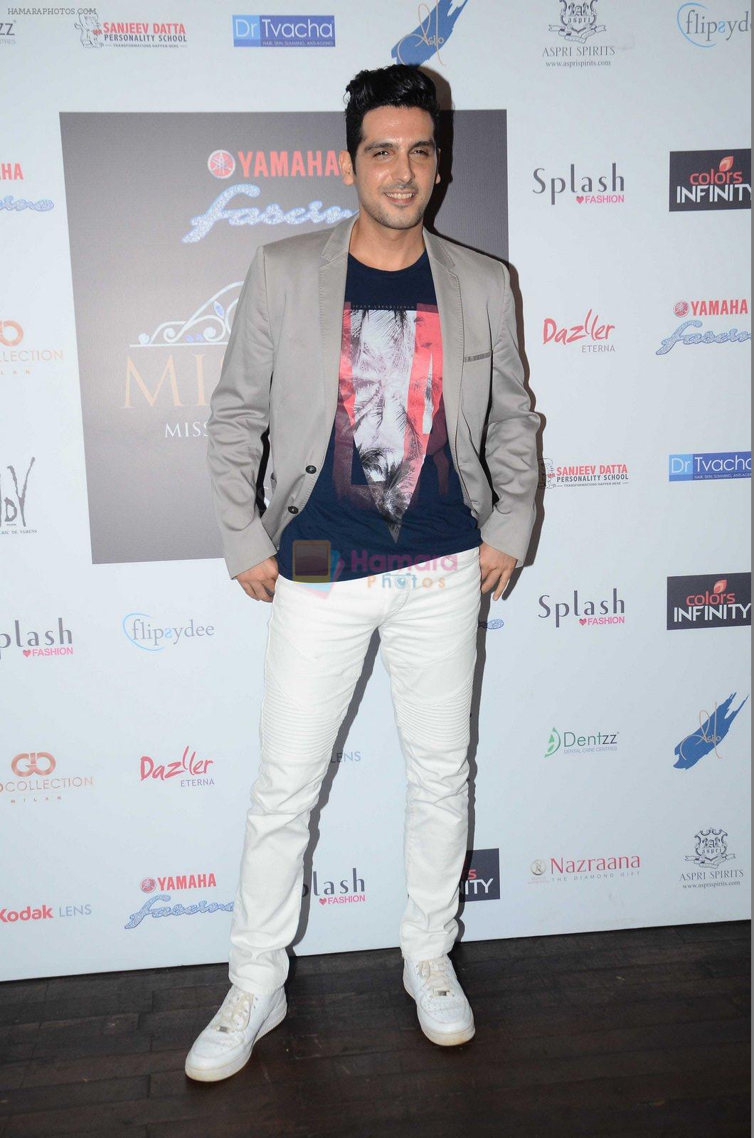 Zayed Khan at Miss Diva Event on 10th Aug 2016