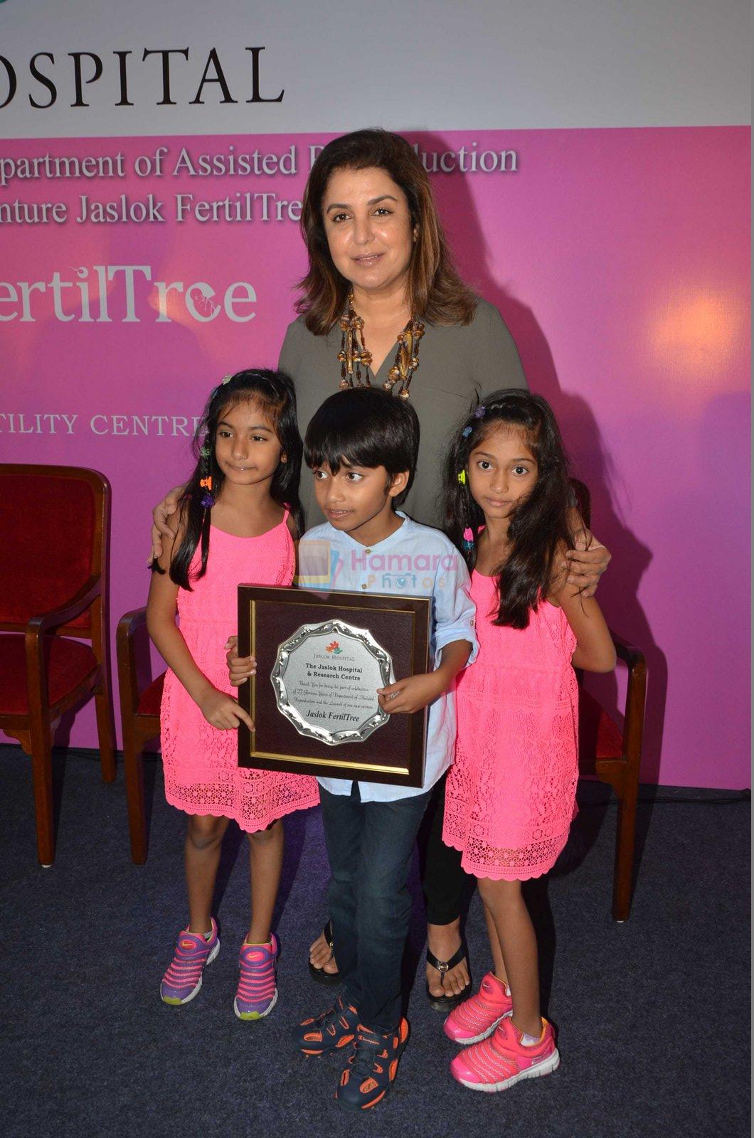 Farah Khan launches Jaslok Fertility Tree on 15th Aug 2016