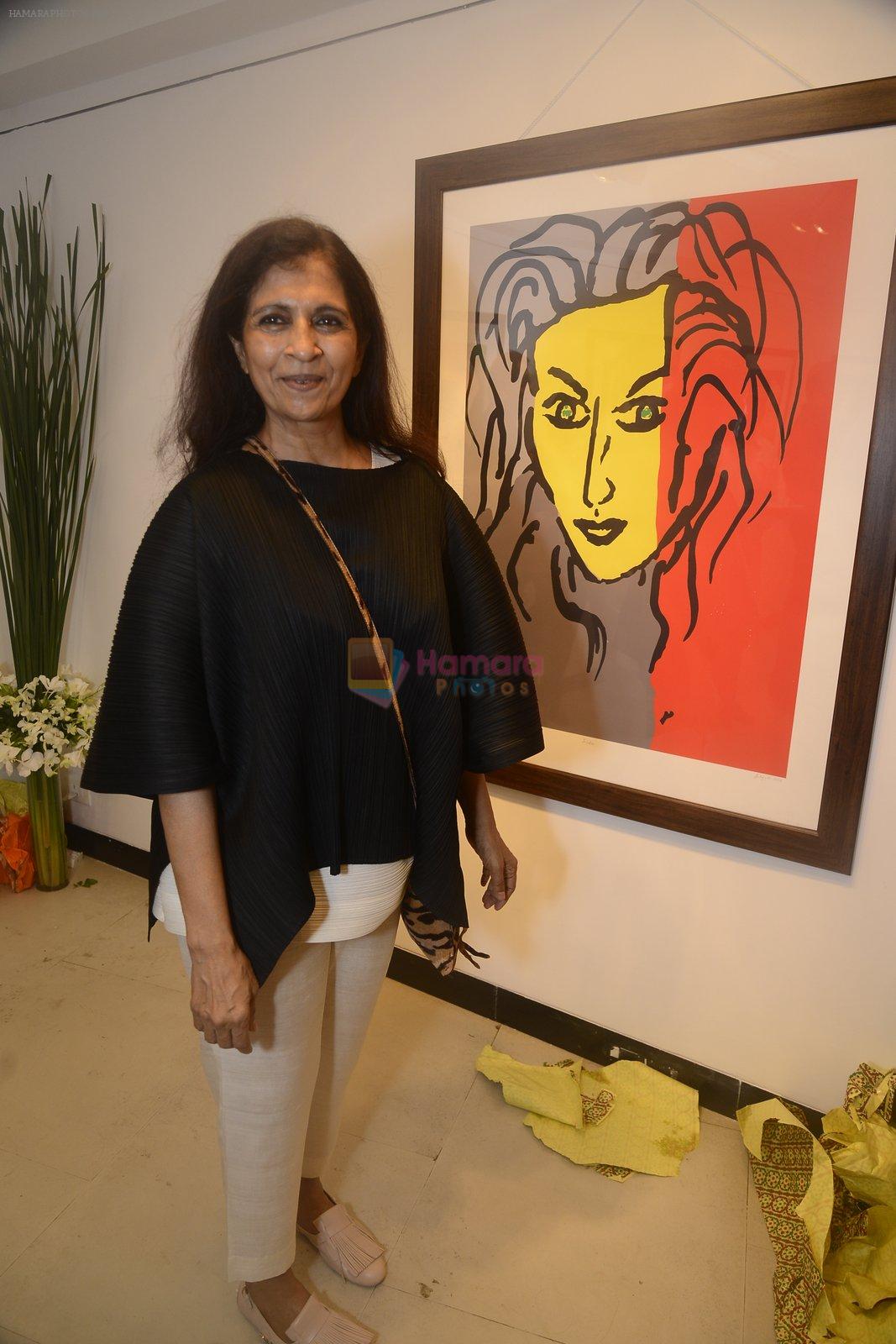 Raisa hussain at Dilip De's art event on 16th Aug 2016