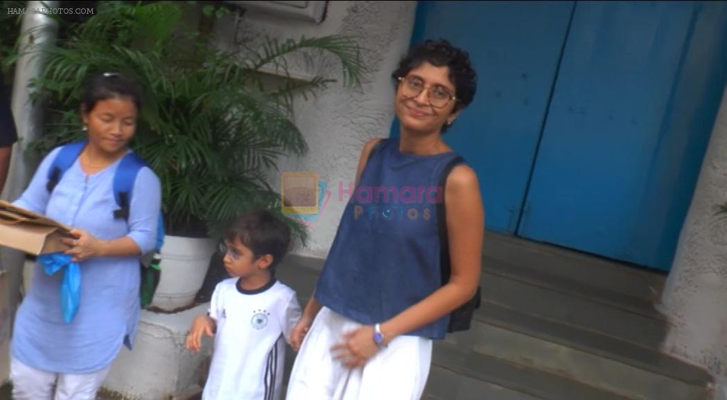 Kiran Rao at Vidya's kids bday bash on 18th Aug 2016