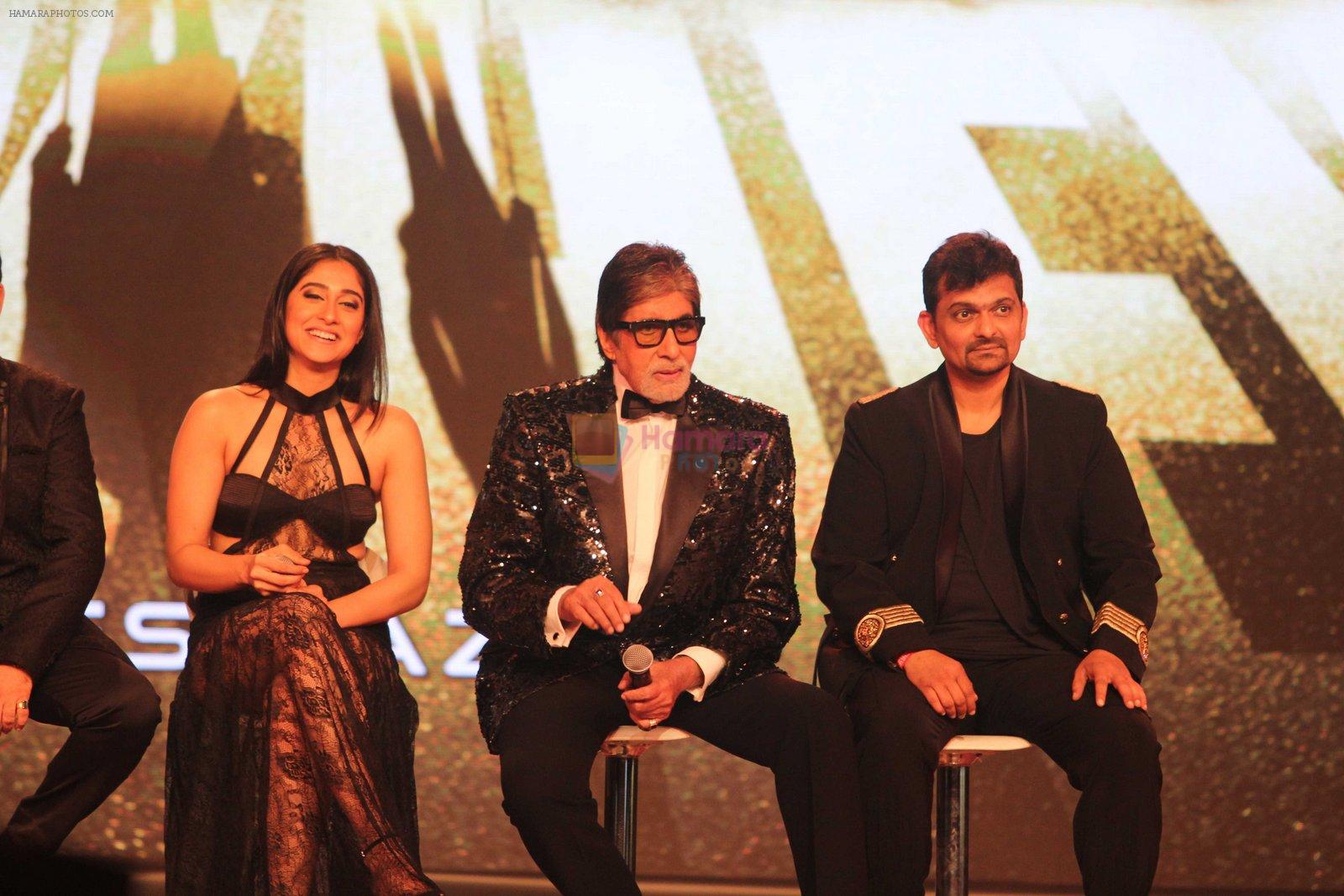 Regina Cassandra, Amitabh Bachchan, Gaurang Doshi at Aankhen 2 launch in Mumbai on 17th Aug 2016