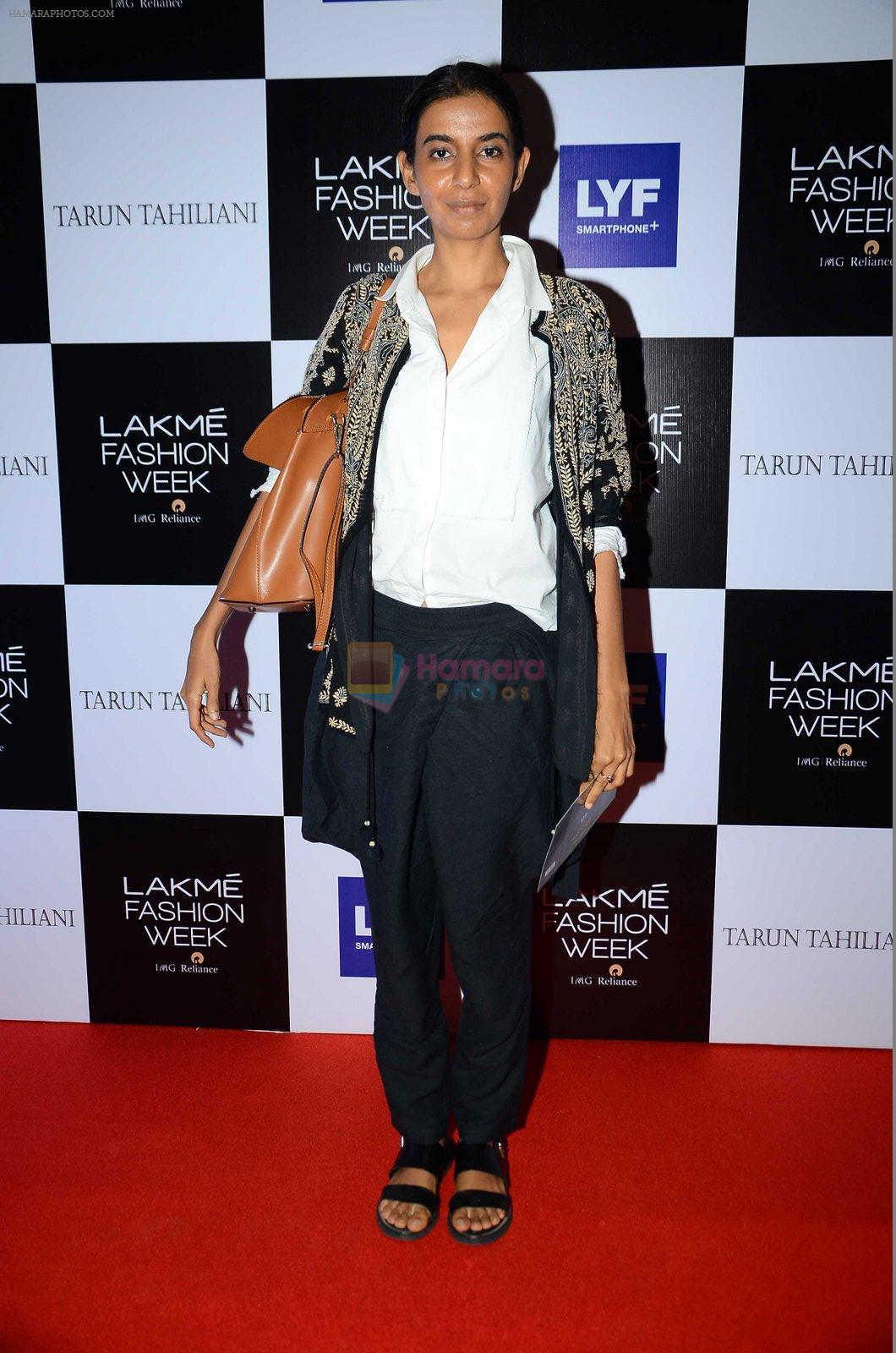 at Tarun Tahiliani Show at Lakme Fashion Week 2016 on 23rd Aug 2016