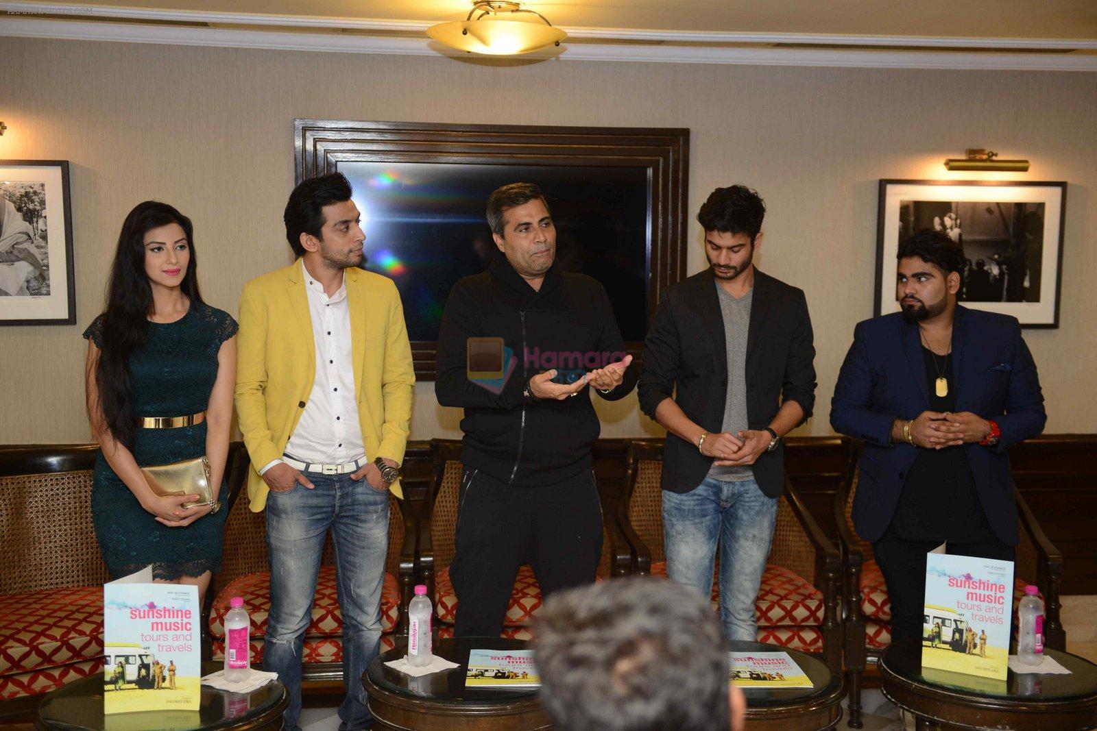 Ashrud Jain, Deepak Kadra, Shailendra Singh, Subha Rajput, Sunny Kaushal at Sunshine music travel press meet on 24th Aug 2016