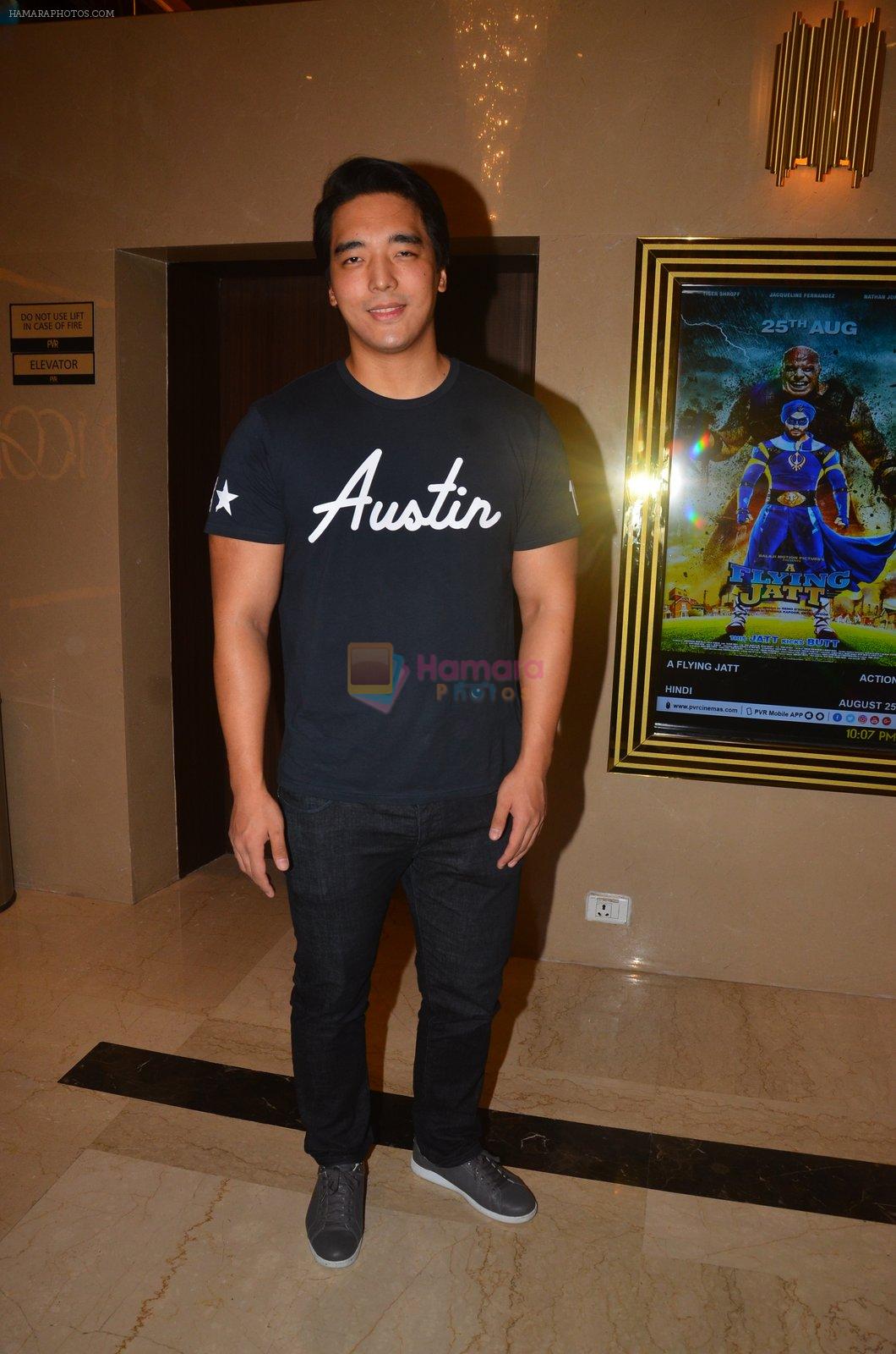 at The Flying Jatt premiere on 24th Aug 2016