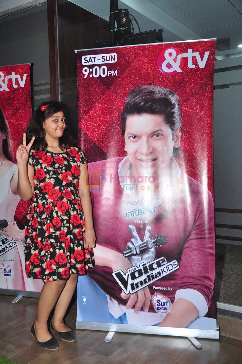 at Voice of India Kids Event on 26th Aug 2016