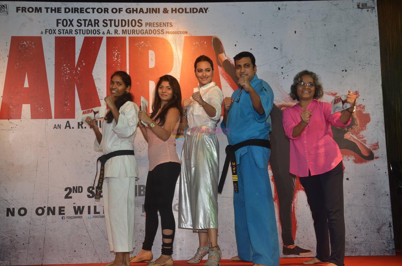 Sonakshi Sinha promote Akira in Mumbai on 28th Aug 2016