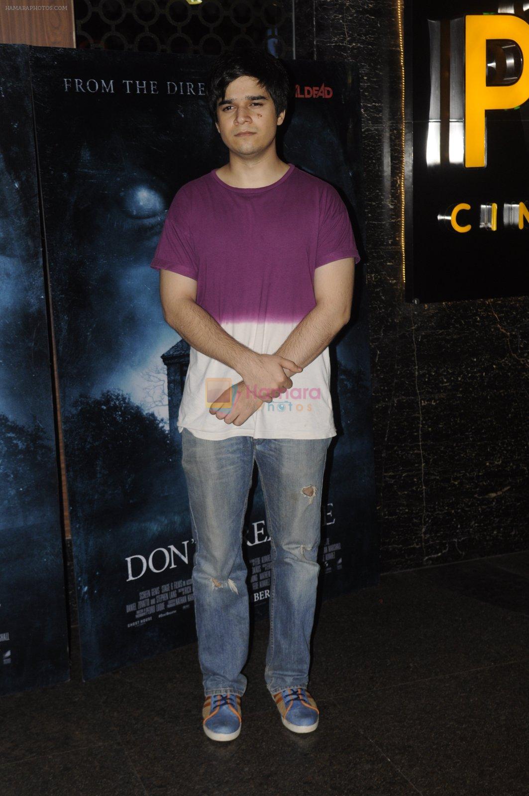 Vivaan Shah at Don_t Breathe premiere on 30th Aug 2016