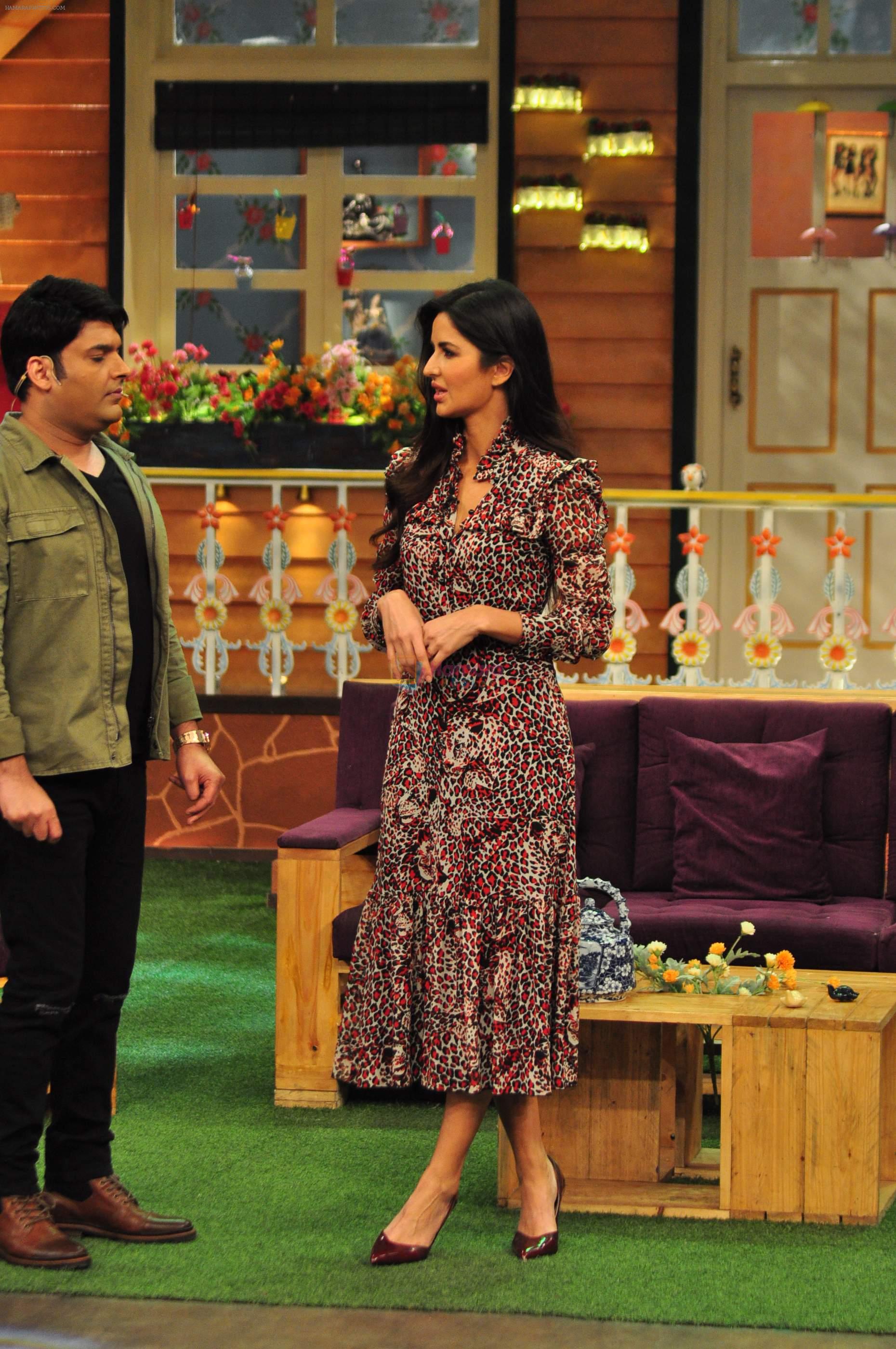 Katrina Kaif on the sets of The Kapil Sharma Show on 1st Sept 2016