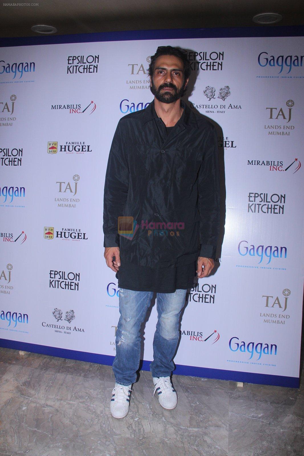 Arjun Rampal at Chef Gaggan's foodie event on 2nd Sept 2016