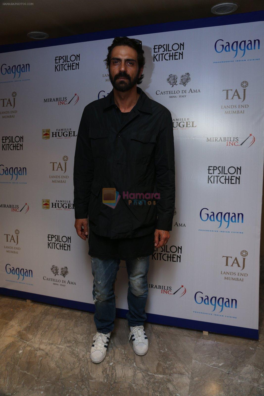 Arjun Rampal at Chef Gaggan's foodie event on 2nd Sept 2016