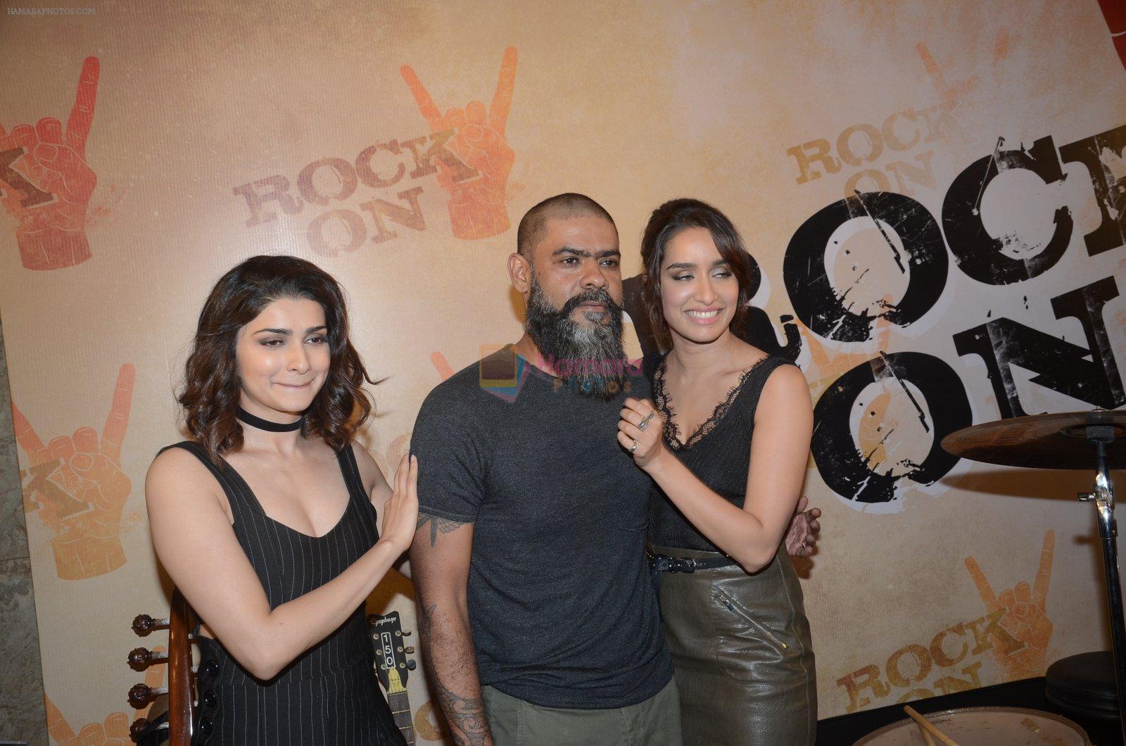 Prachi Desai, Shraddha Kapoor at Rock On 2 trailer launch on 2nd Sept 2016