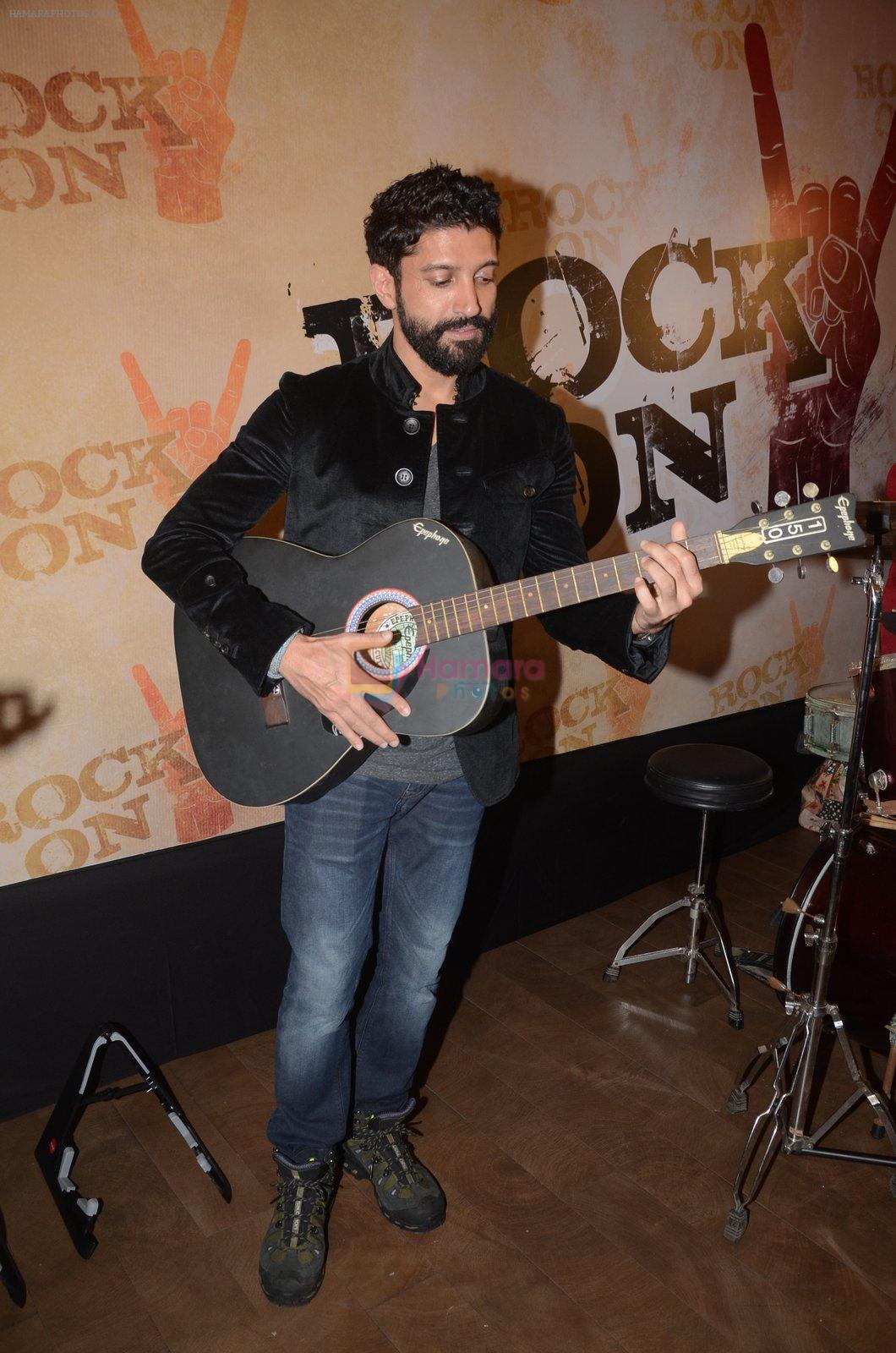 Farhan Akhtar at Rock On 2 trailer launch on 2nd Sept 2016