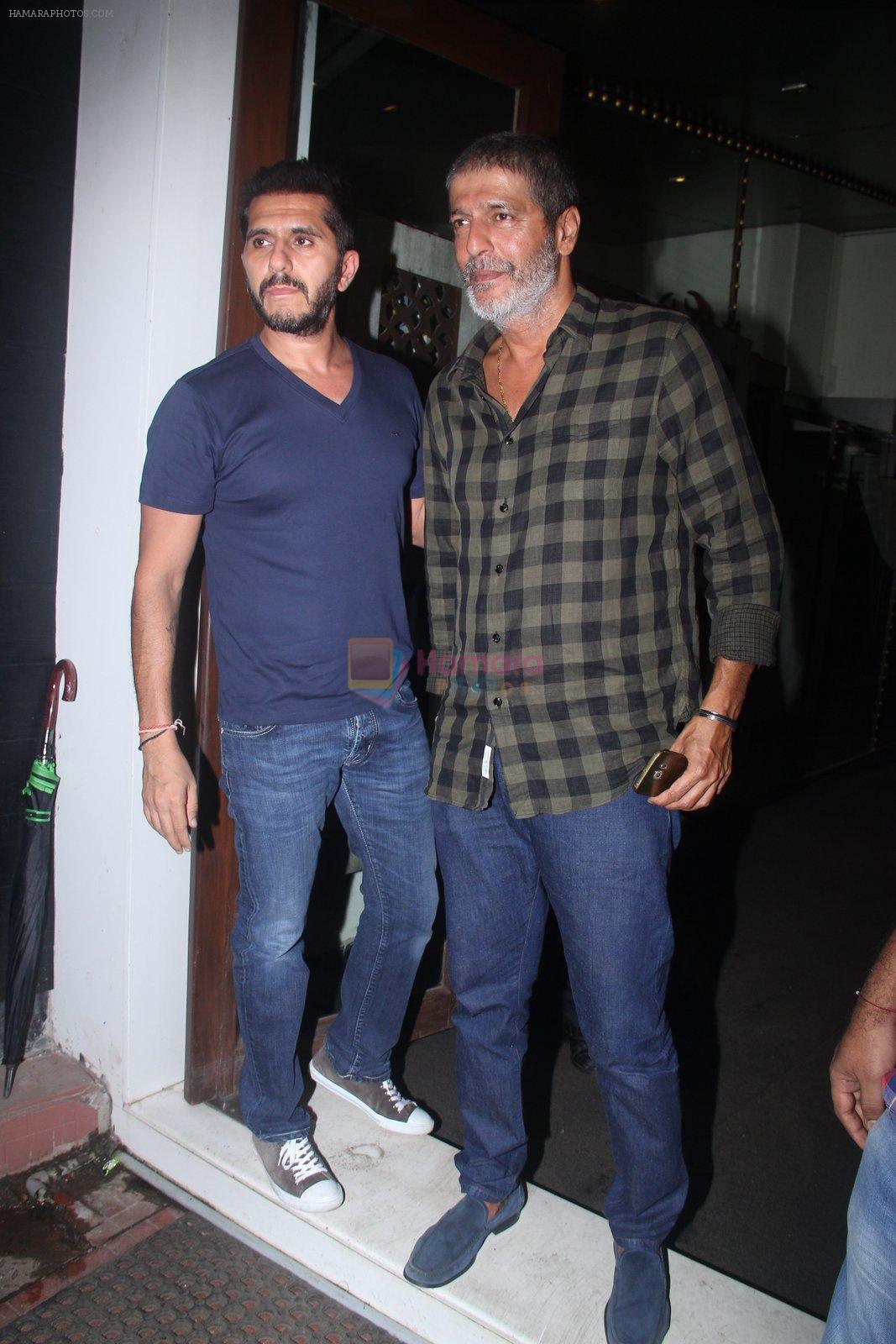 Chunky Pandey snapped at Baba Dewan's bash on 3rd Sept 2016