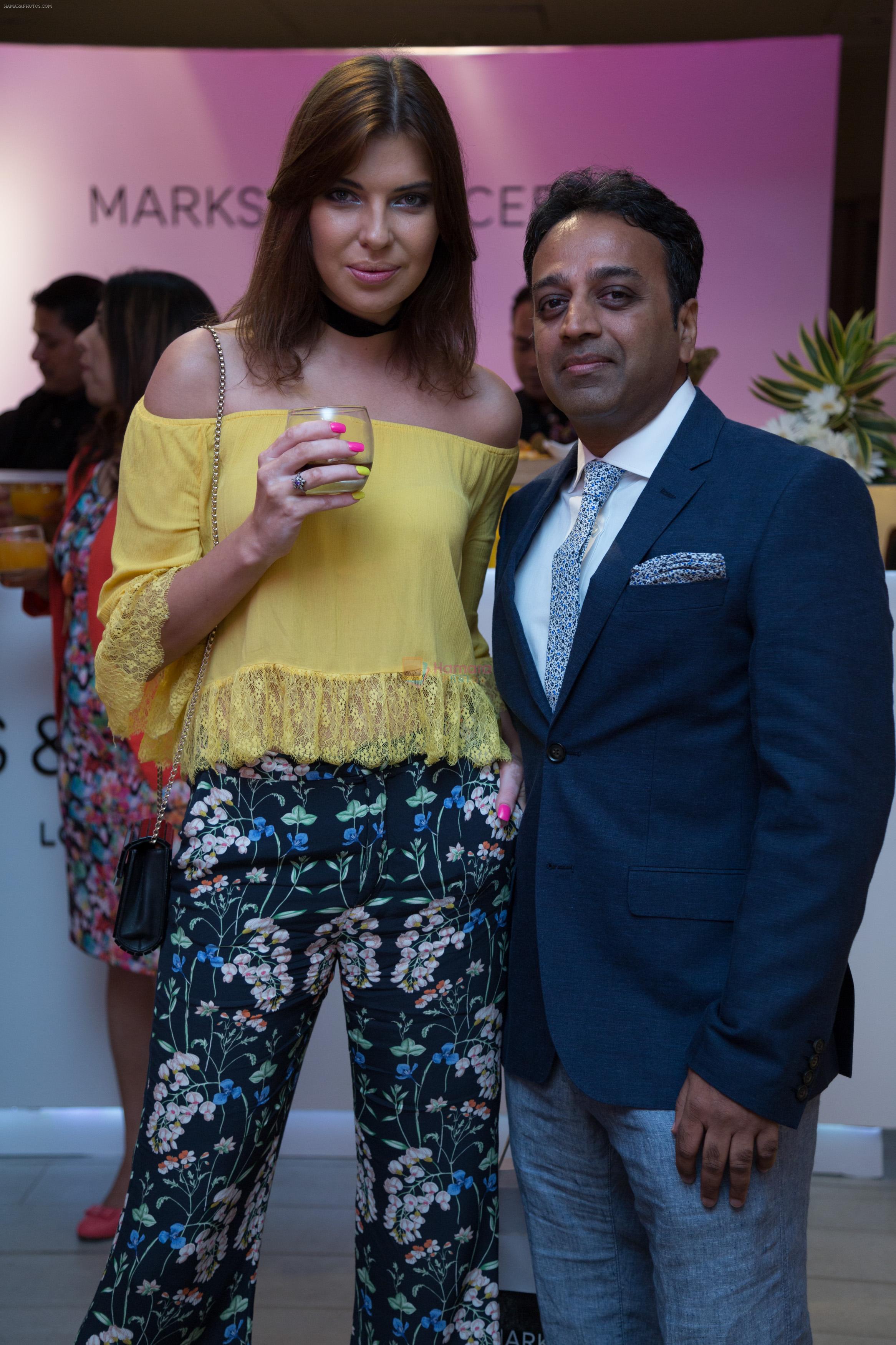 Beautrice,Nalin Gupta at the Autumn 16 launch at DLF Mall of India